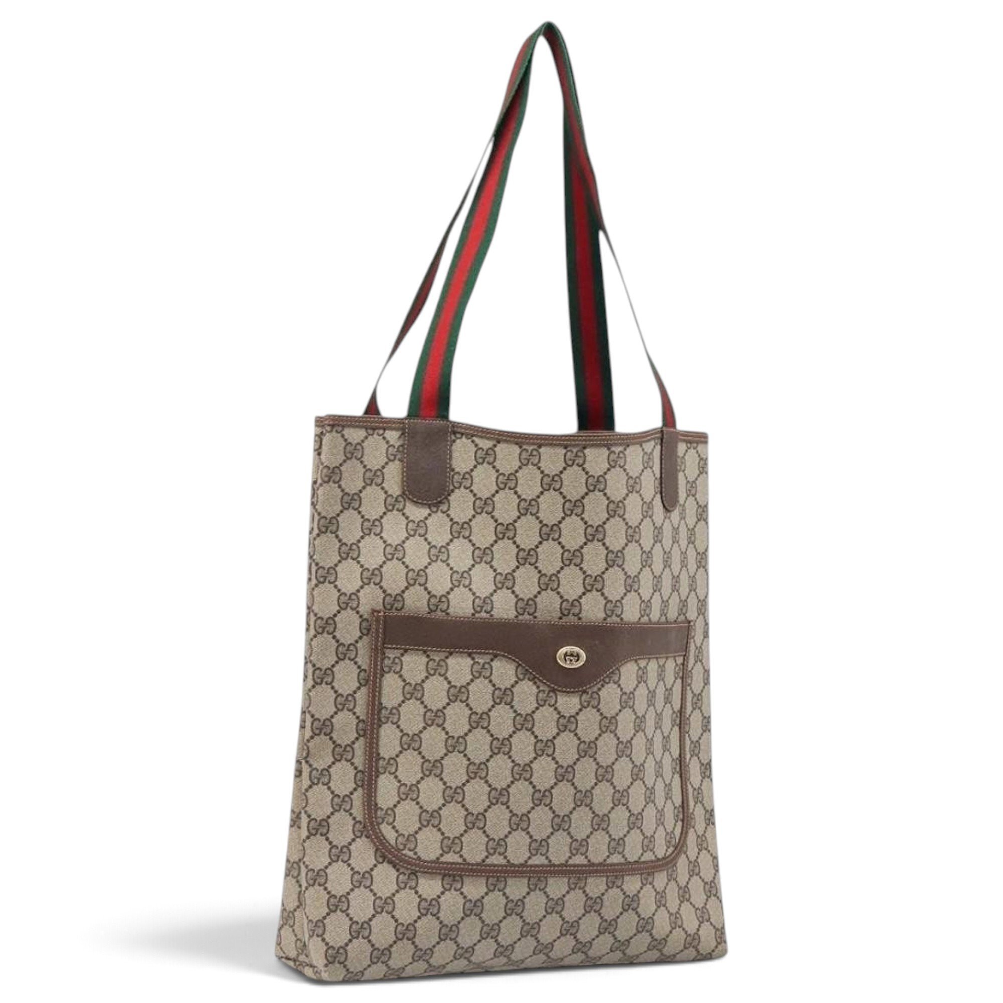 Leather tote