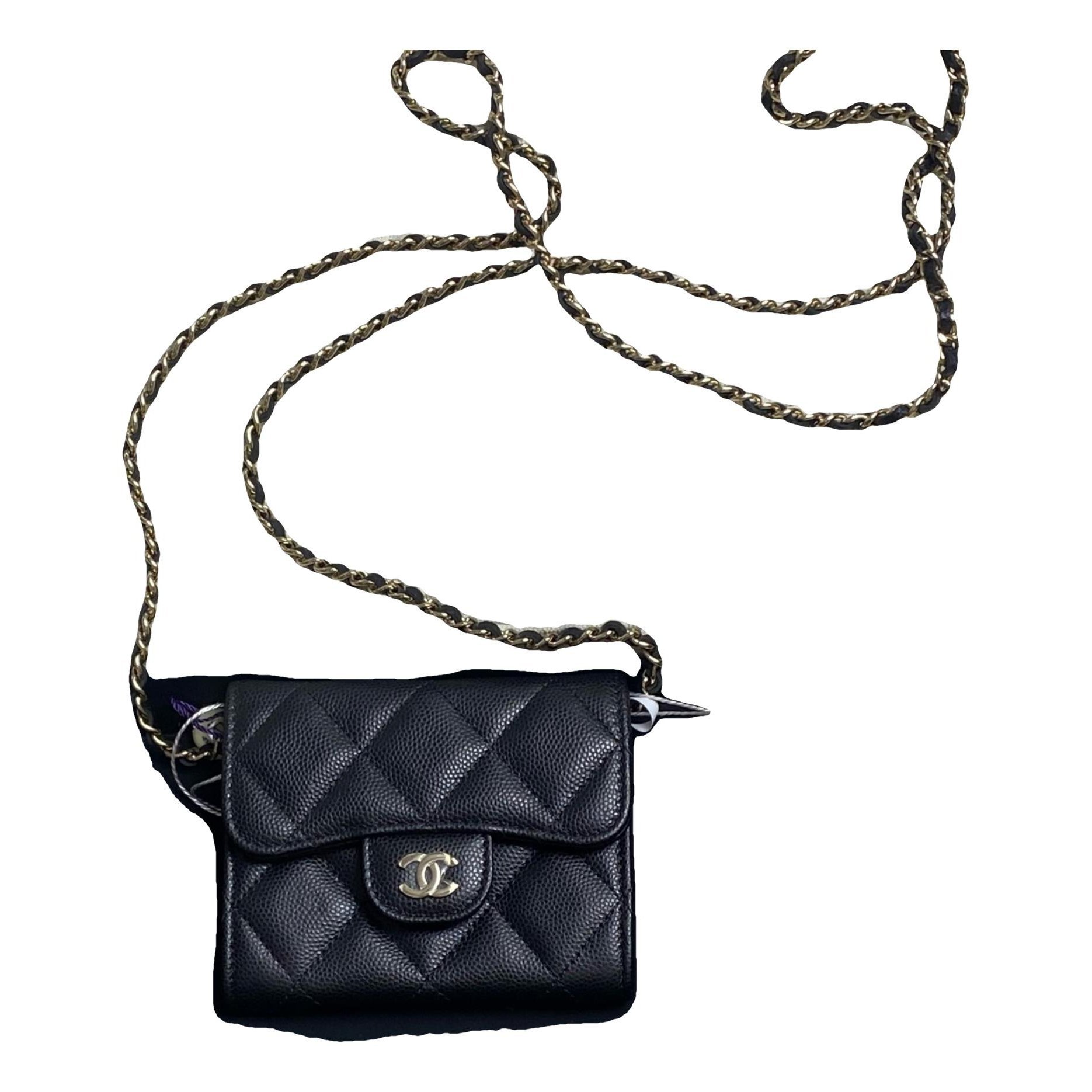 Wallet On Chain Timeless/Classique leather crossbody bag
