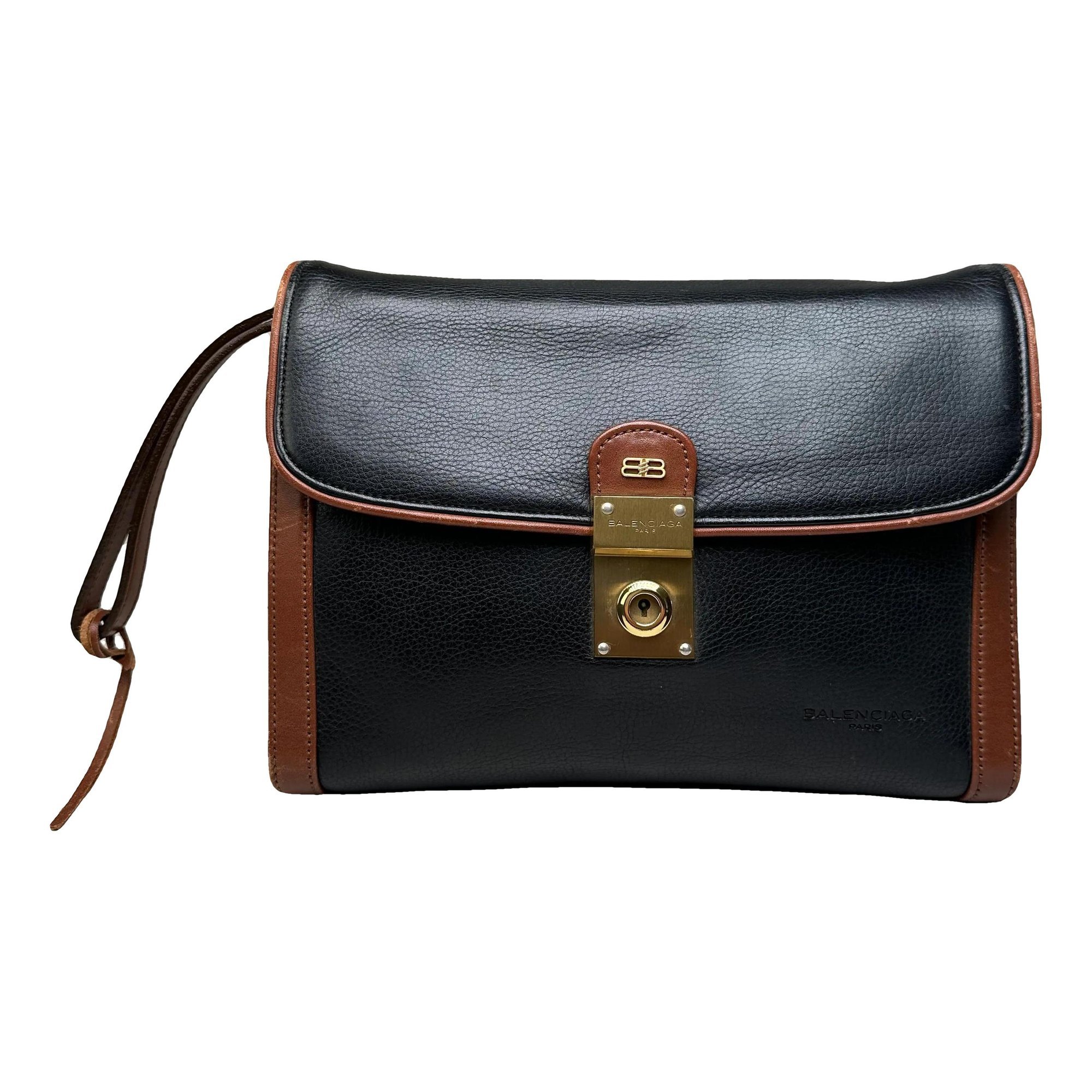 City leather mini bag