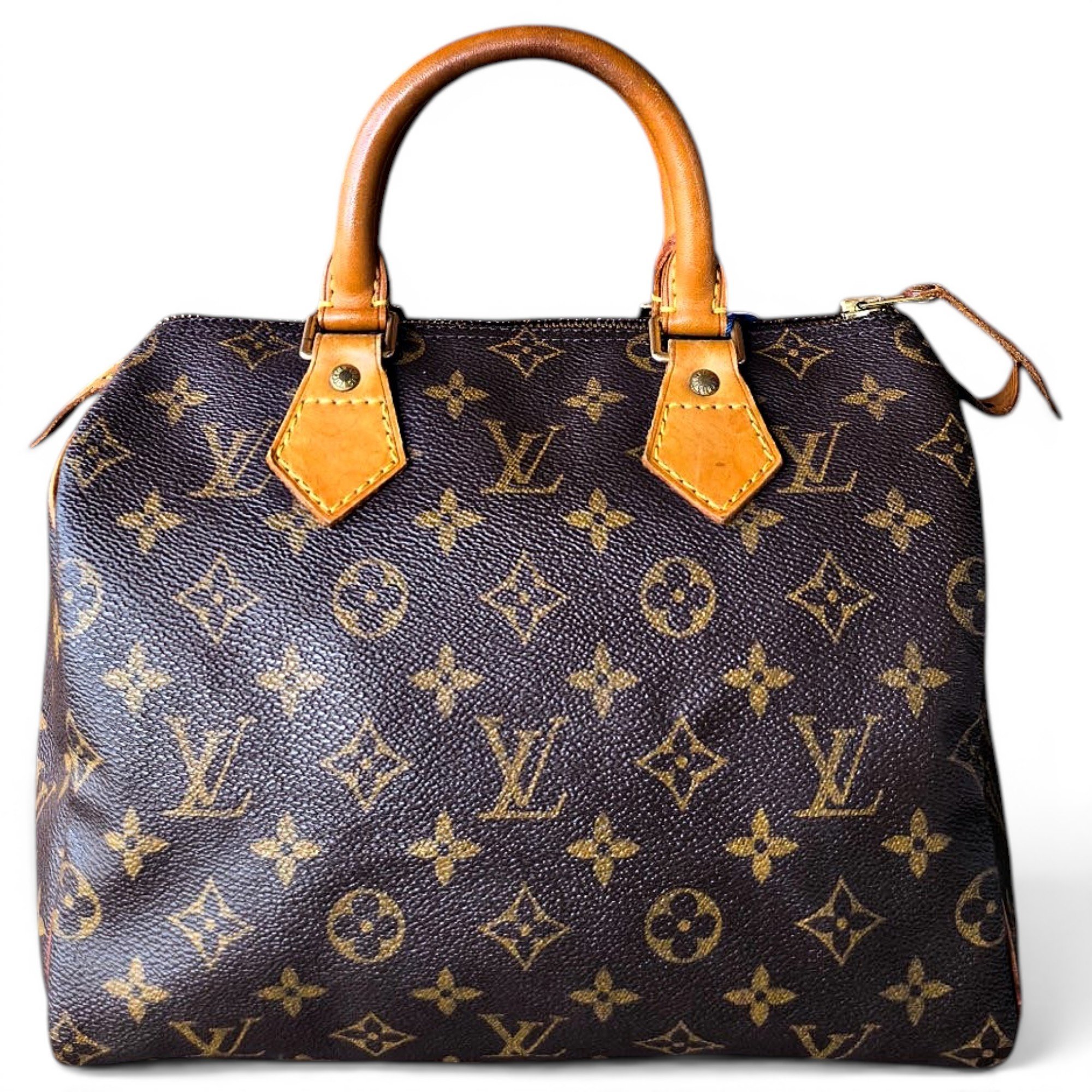 Nano Speedy / Mini HL leather handbag