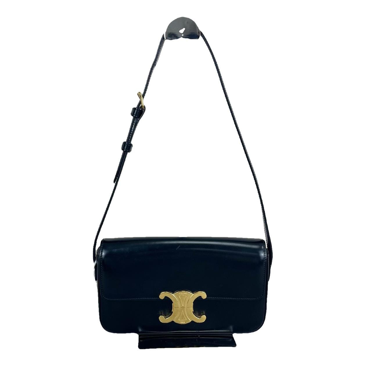 Triomphe Long leather handbag
