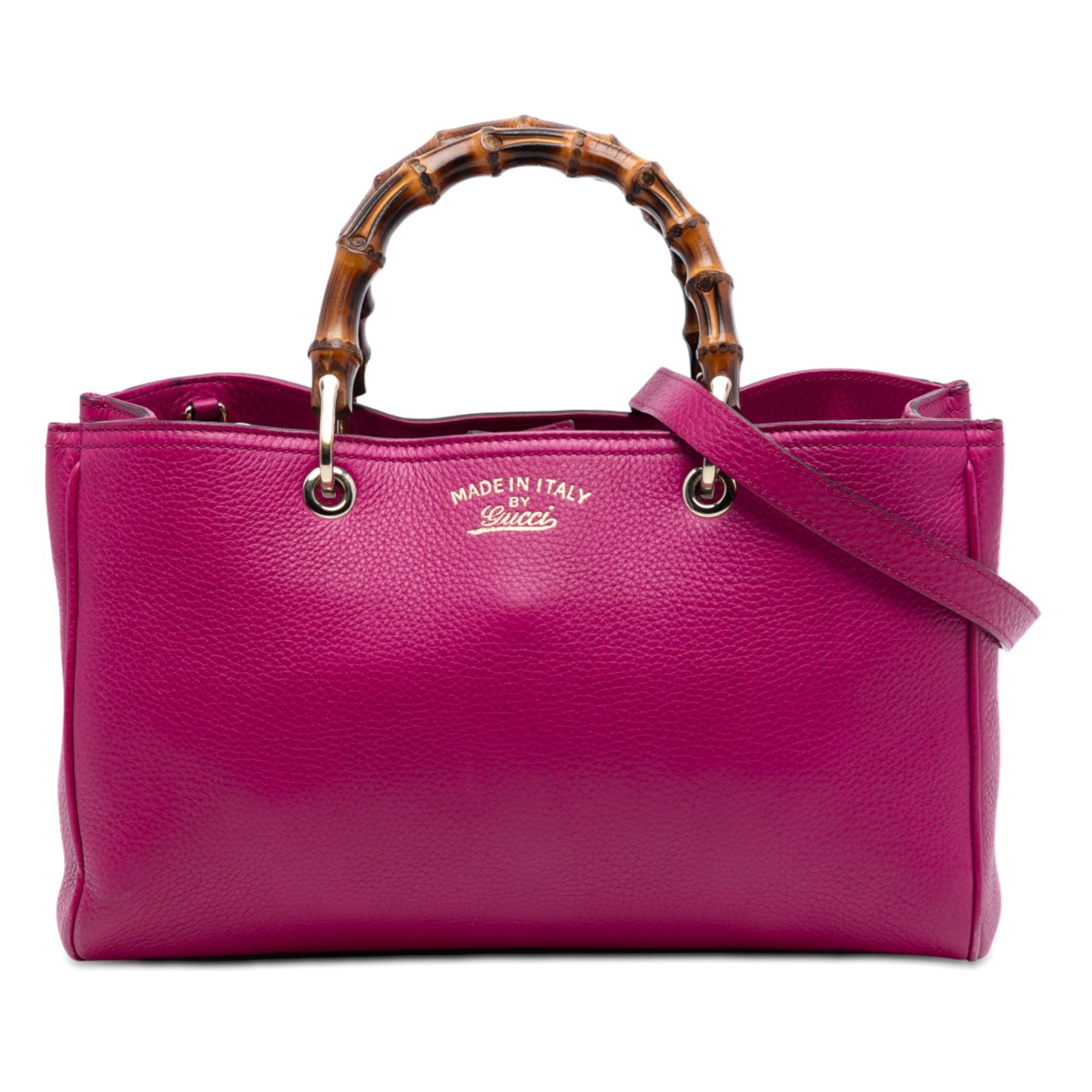 Leather tote