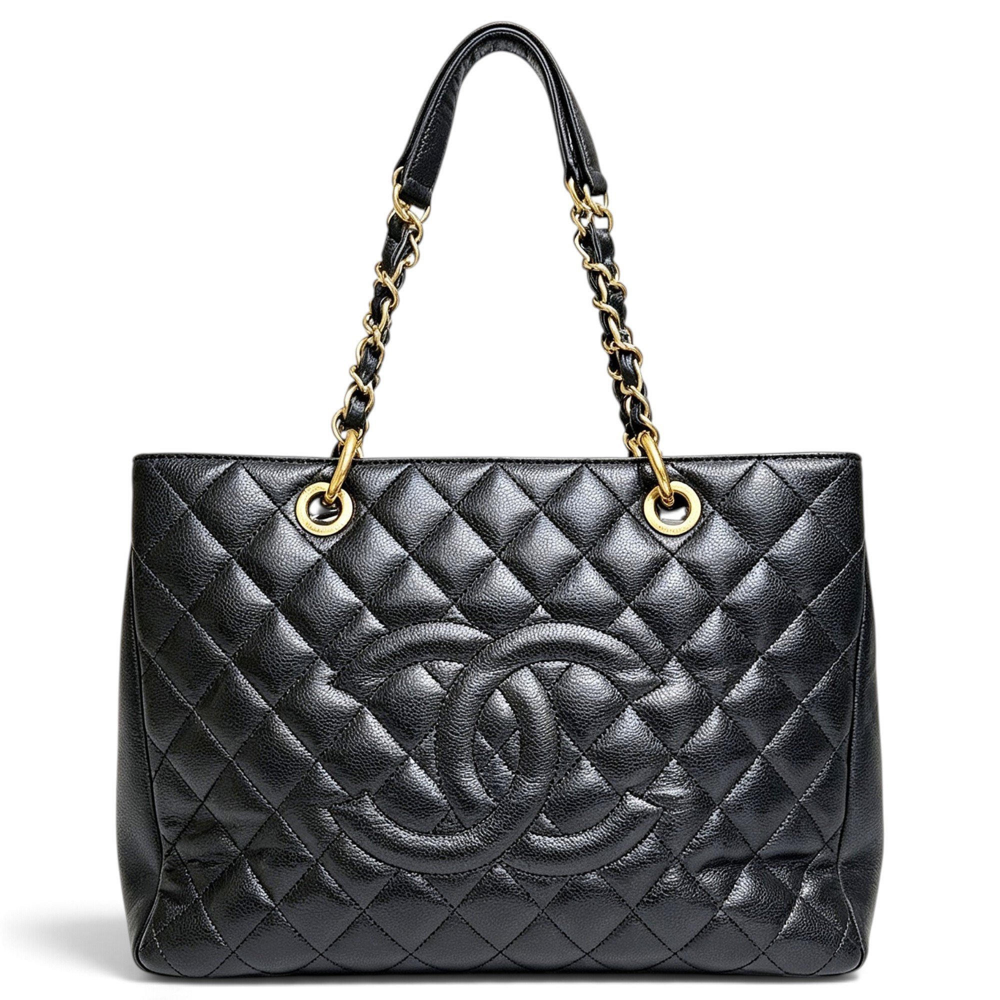 Grand shopping leather tote