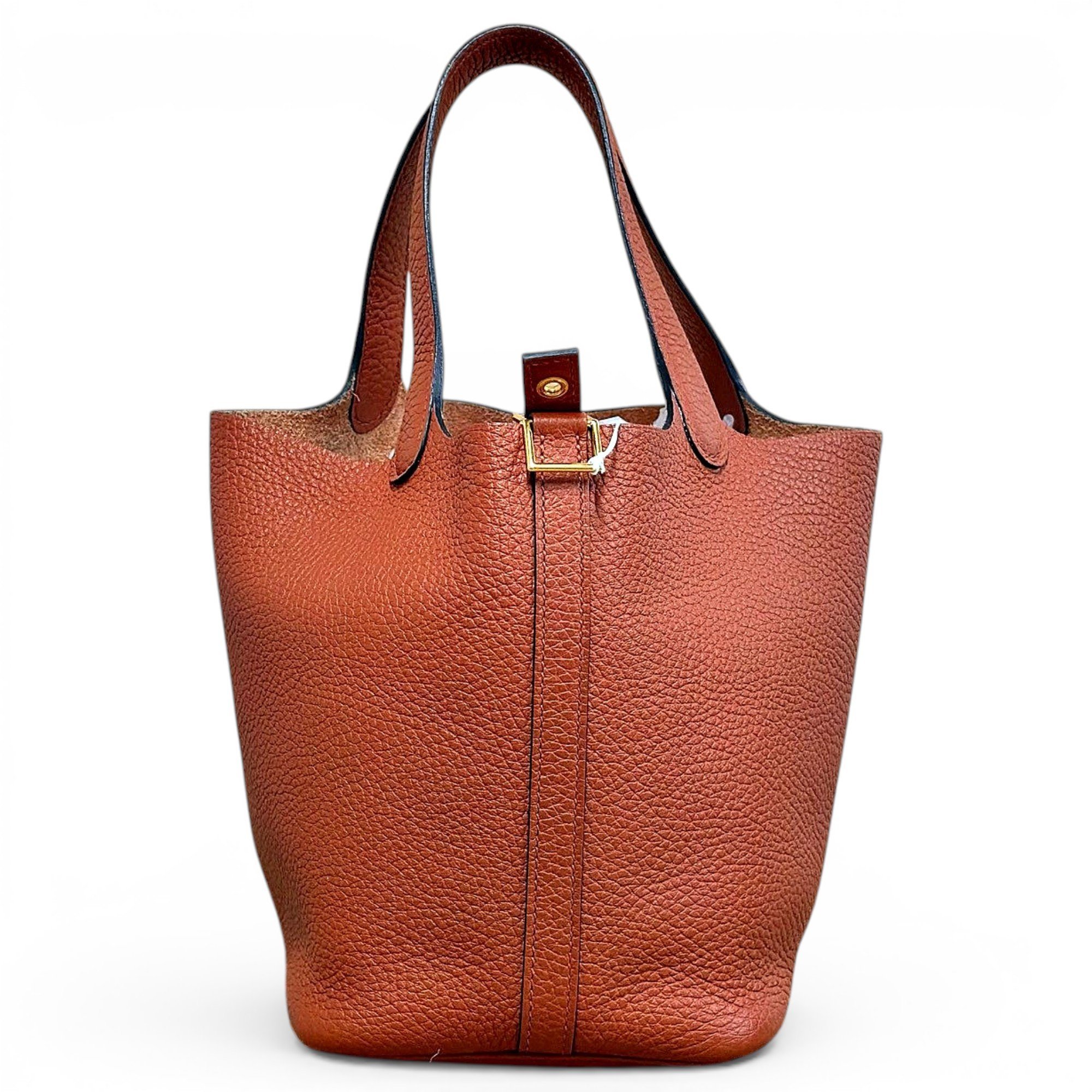 Picotin leather handbag