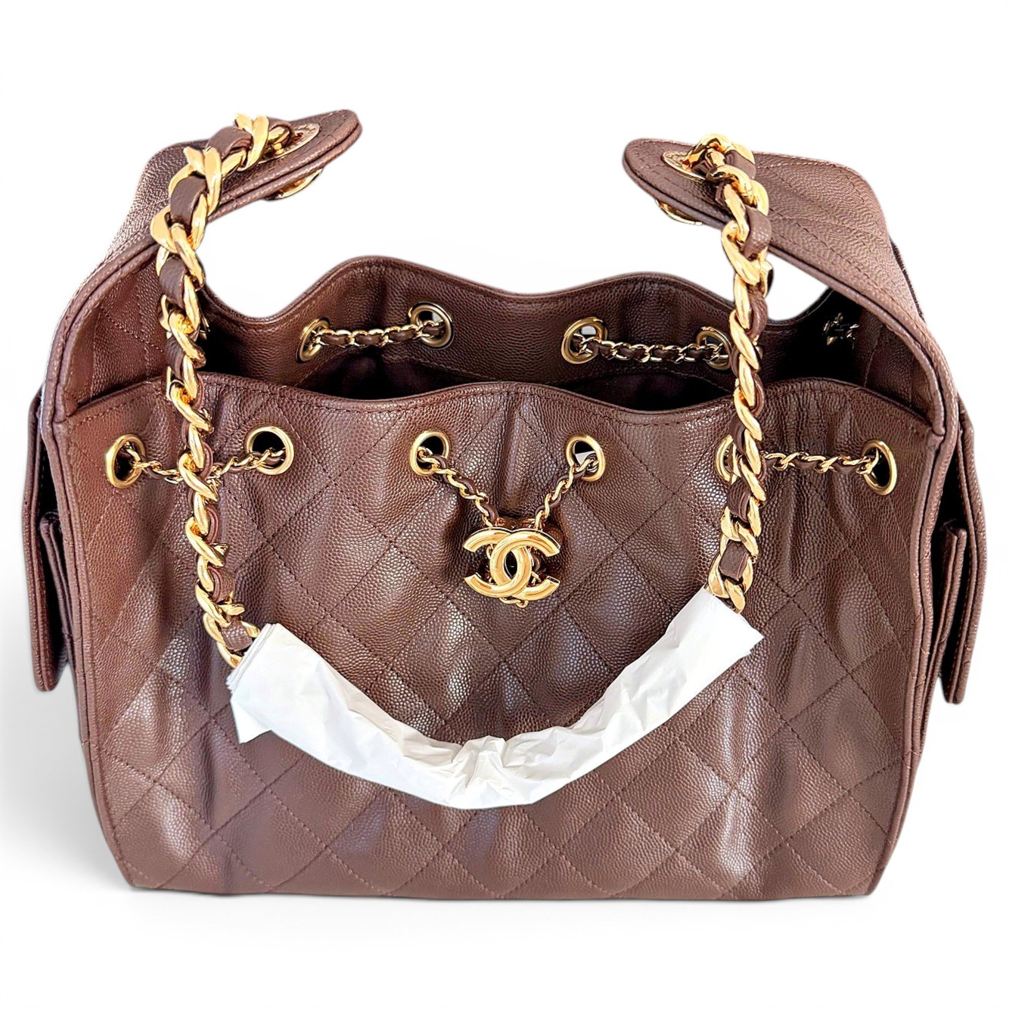 Chanel 25 leather handbag