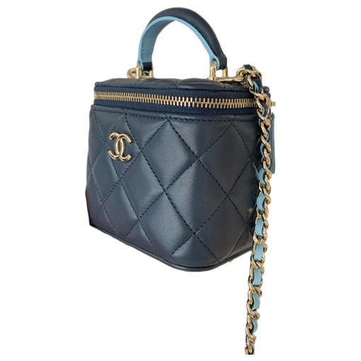Trendy CC Vanity leather handbag