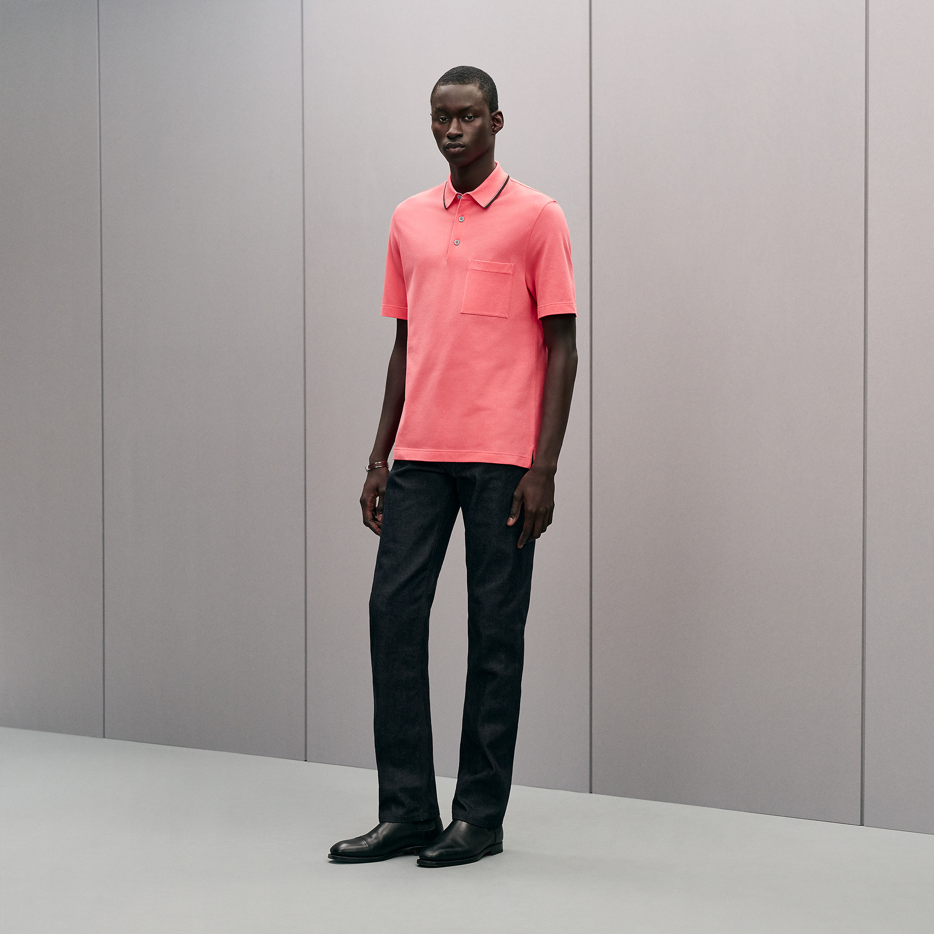 "Piqures Sellier" polo shirt