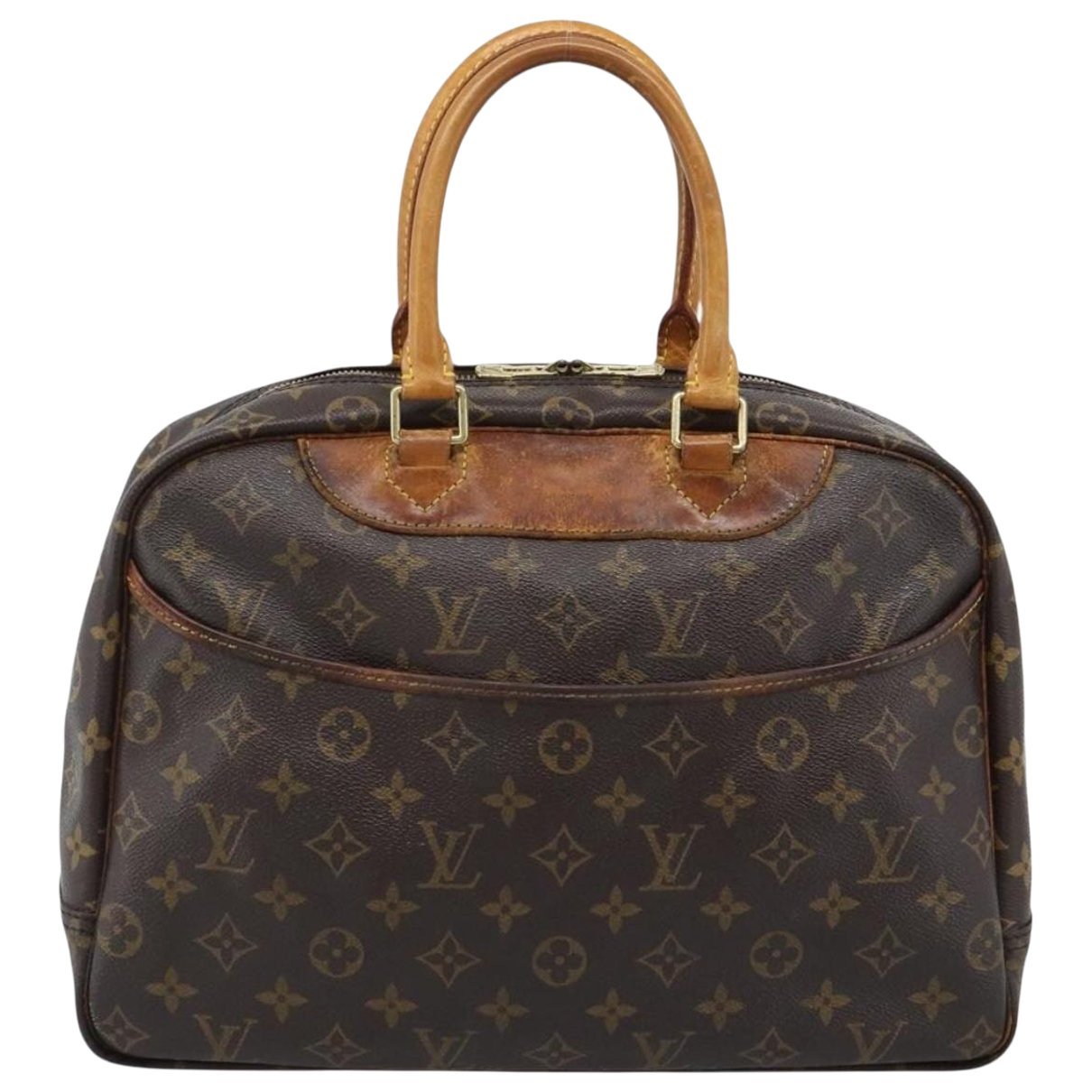 Louis Vuitton Deauville leather handbag