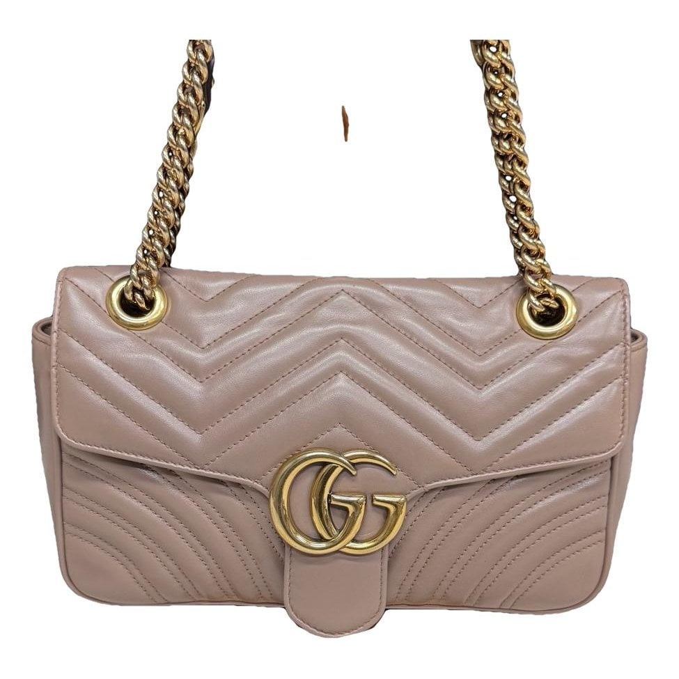 GG Marmont Flap leather crossbody bag