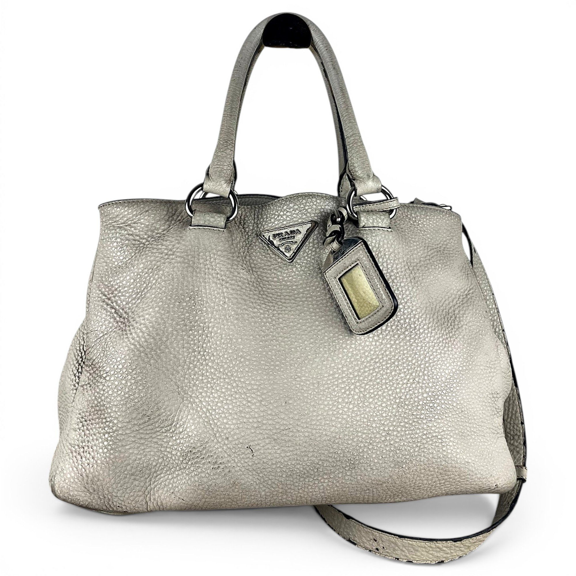 Leather handbag
