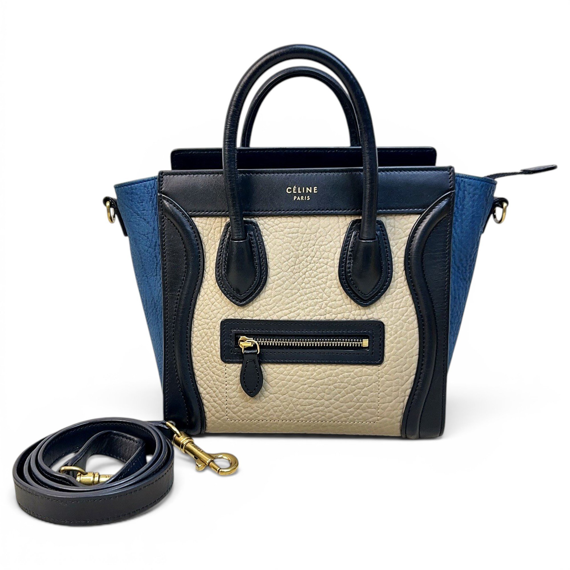 Luggage leather handbag