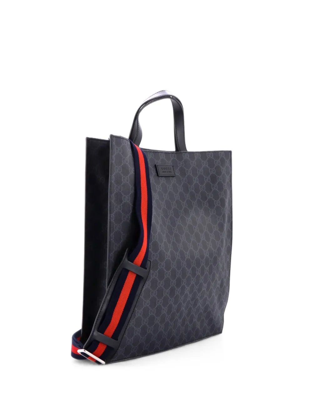 Convertible Soft Open GG Coated Canvas Tall tote bag