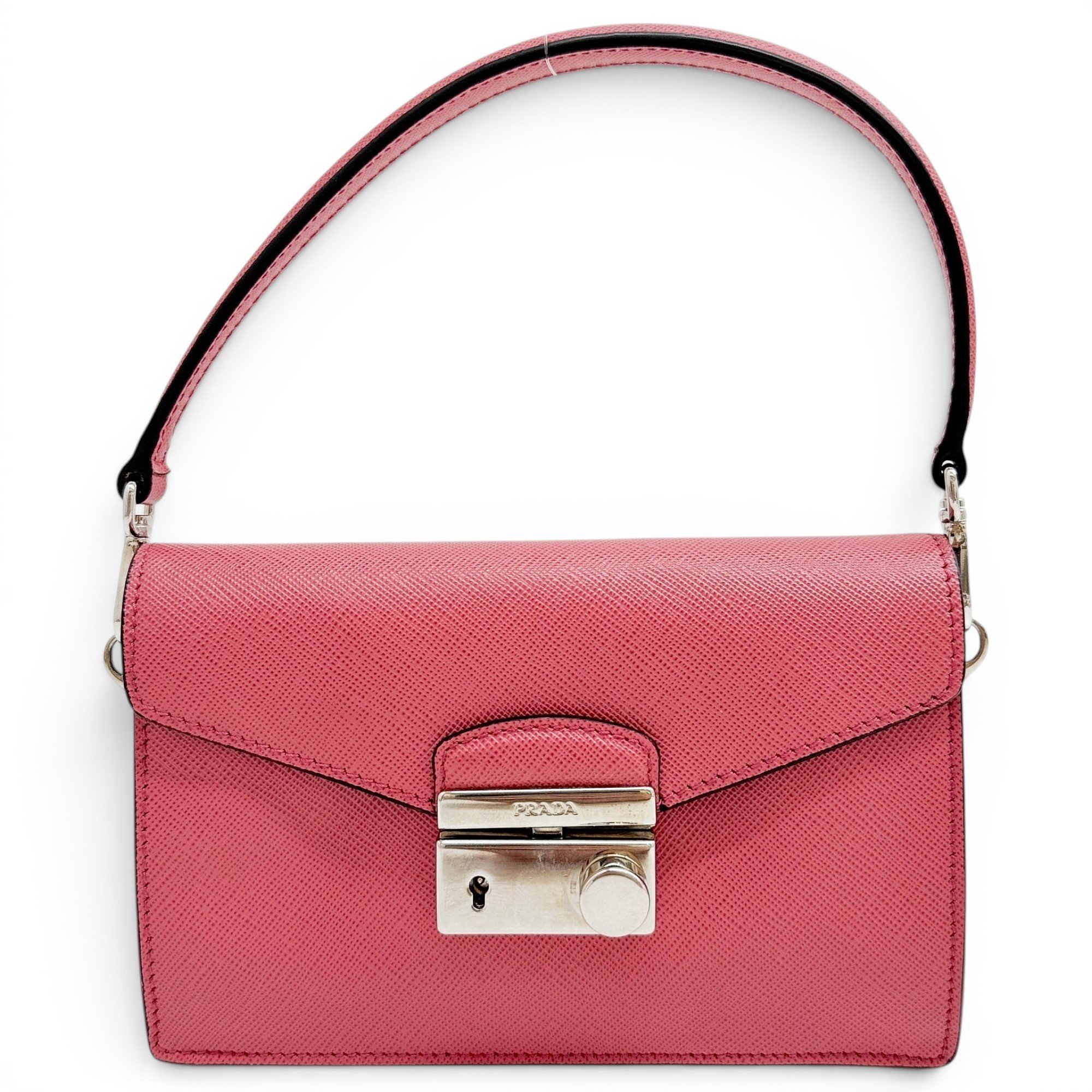 Prada Sound leather mini bag