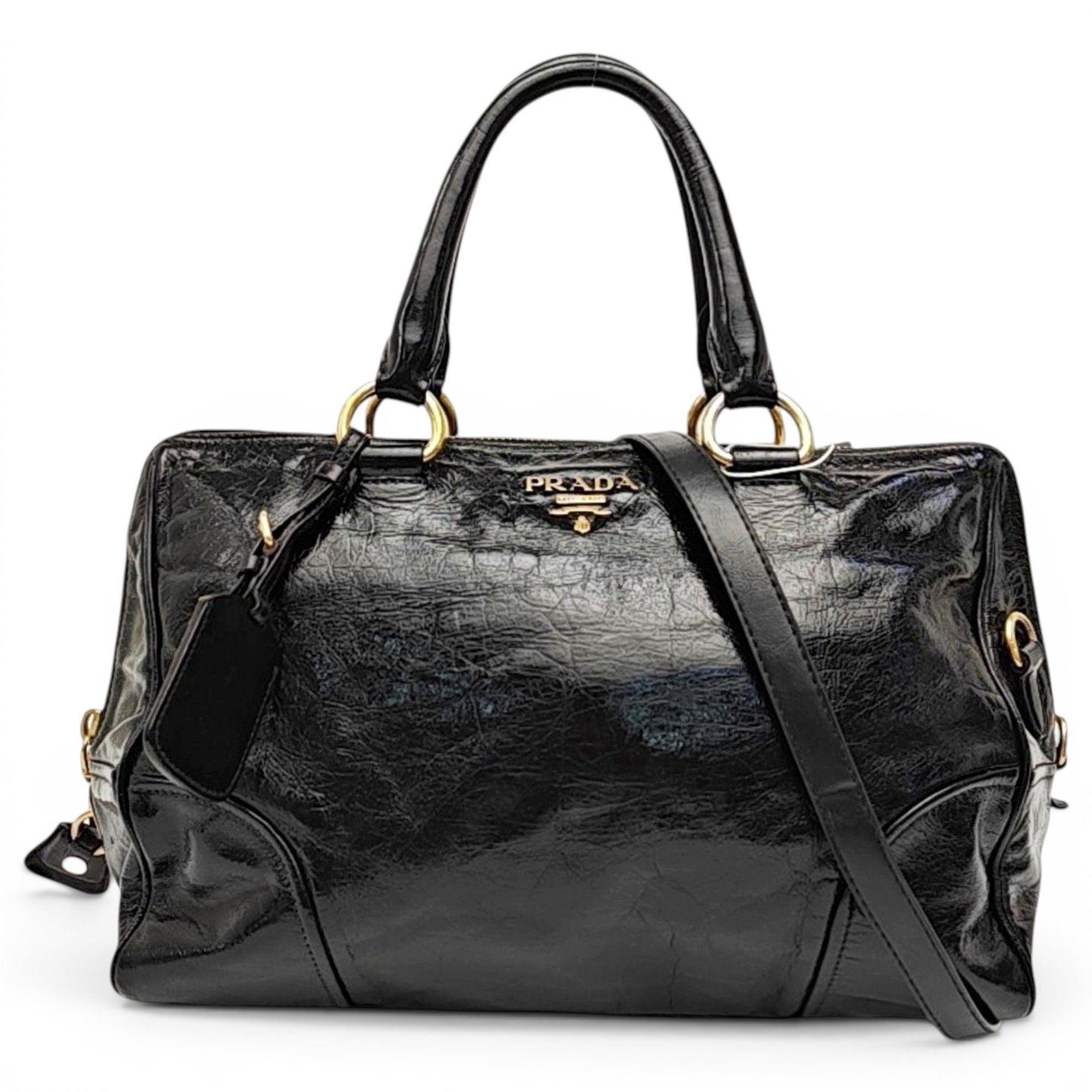 Leather handbag