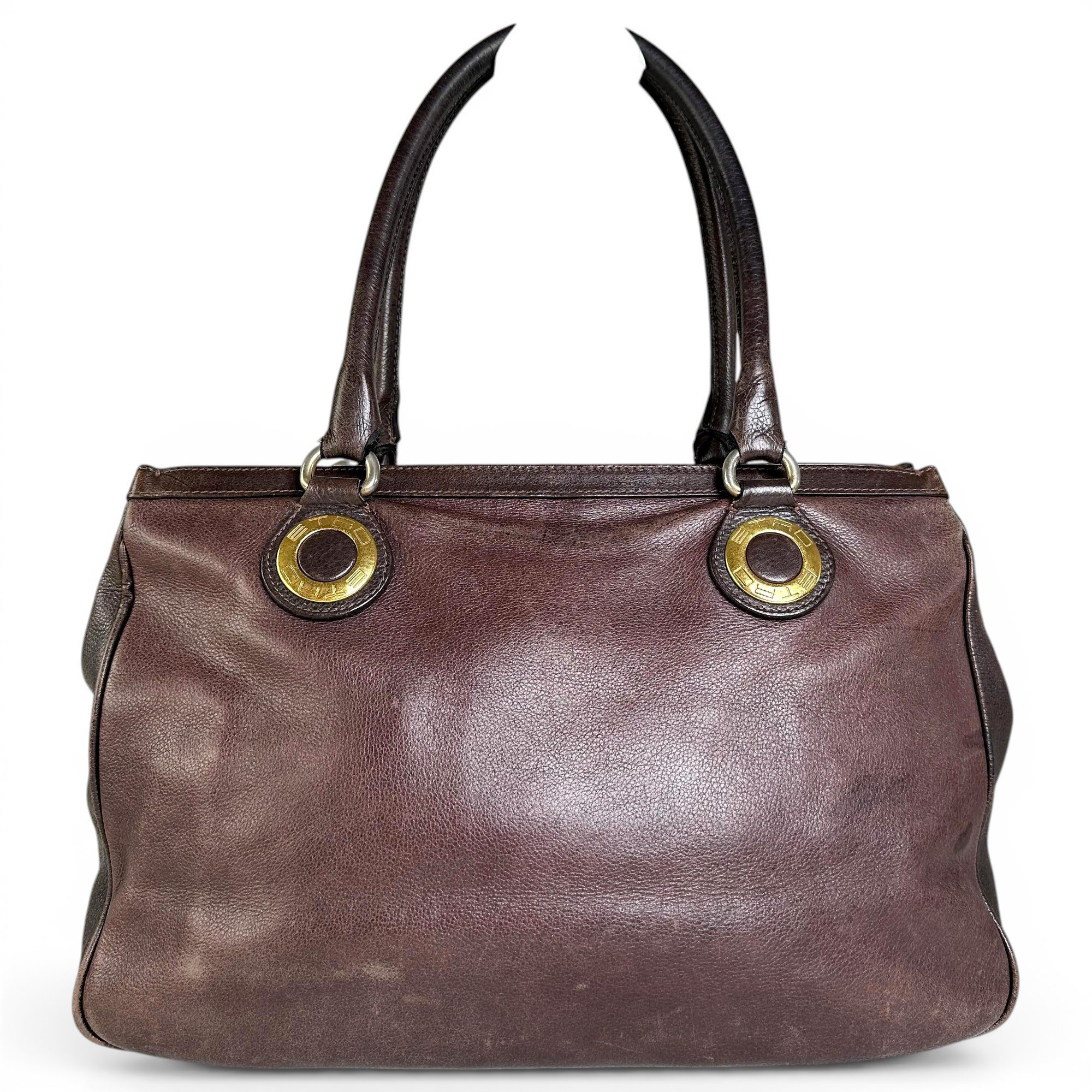 Leather handbag