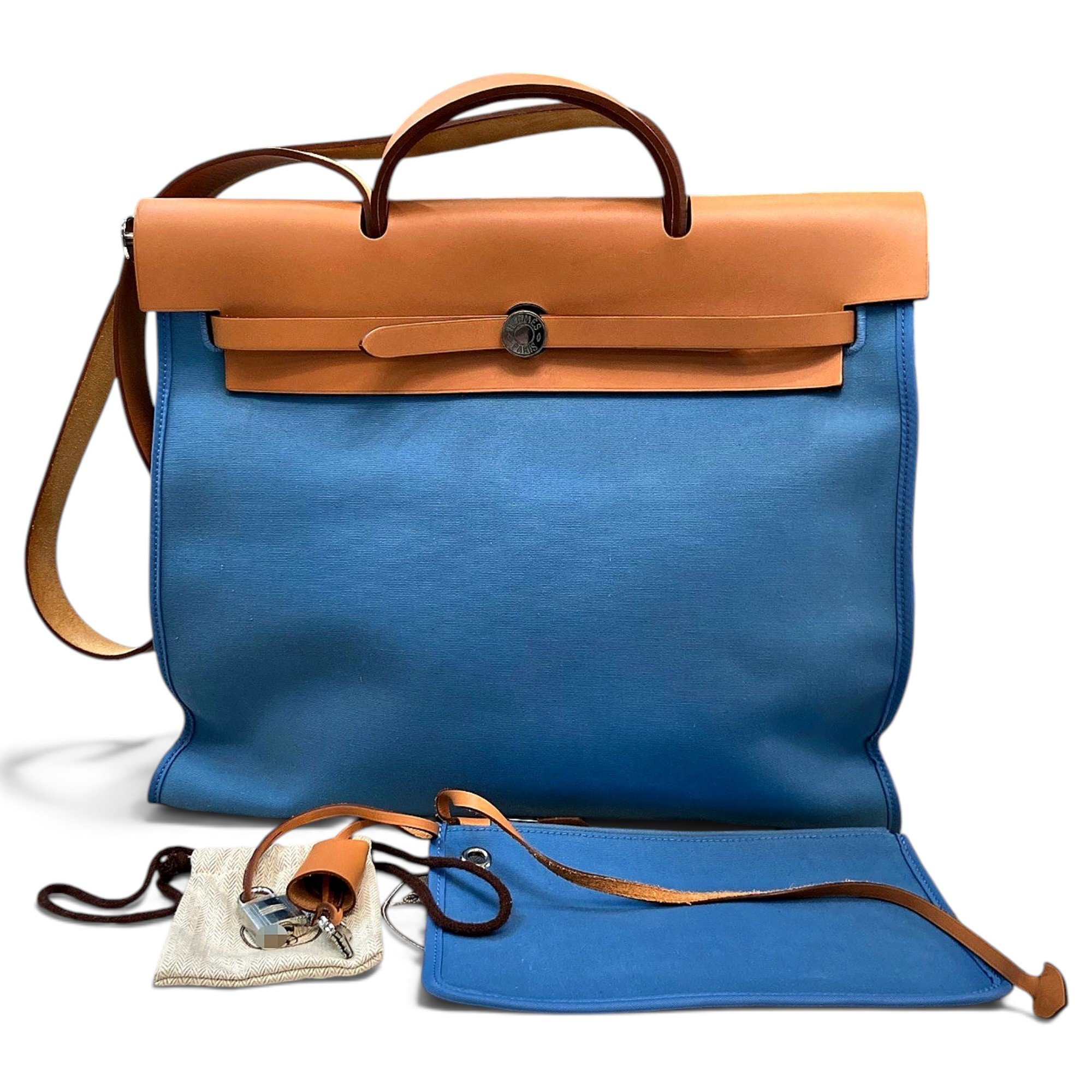 Herbag leather handbag