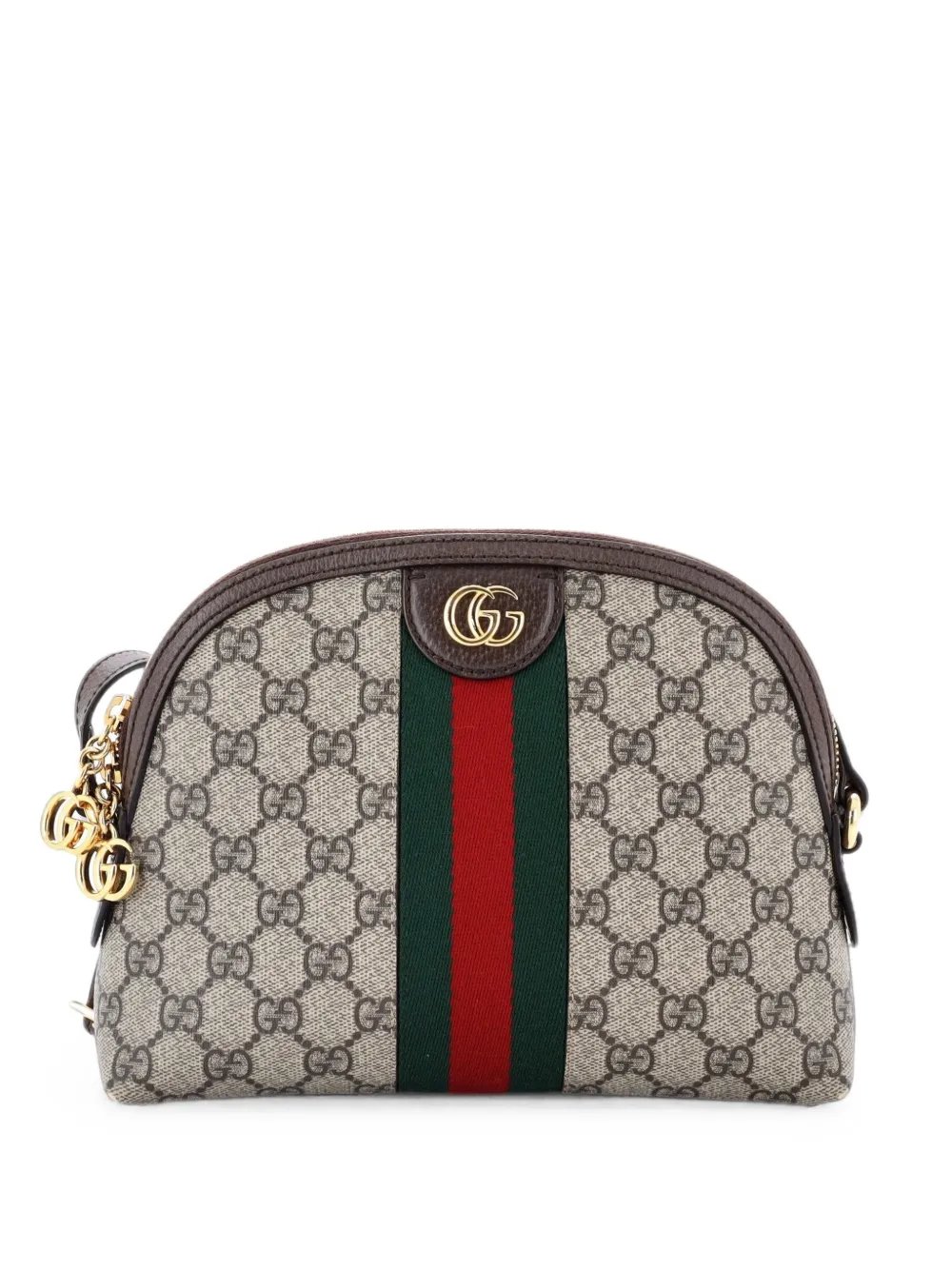 Ophidia Dome GG Coated Canvas Small shoulder bag