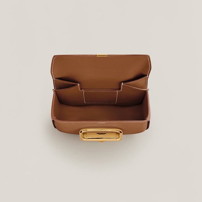 Gold Bolso Hermès Della Cavalleria Mini