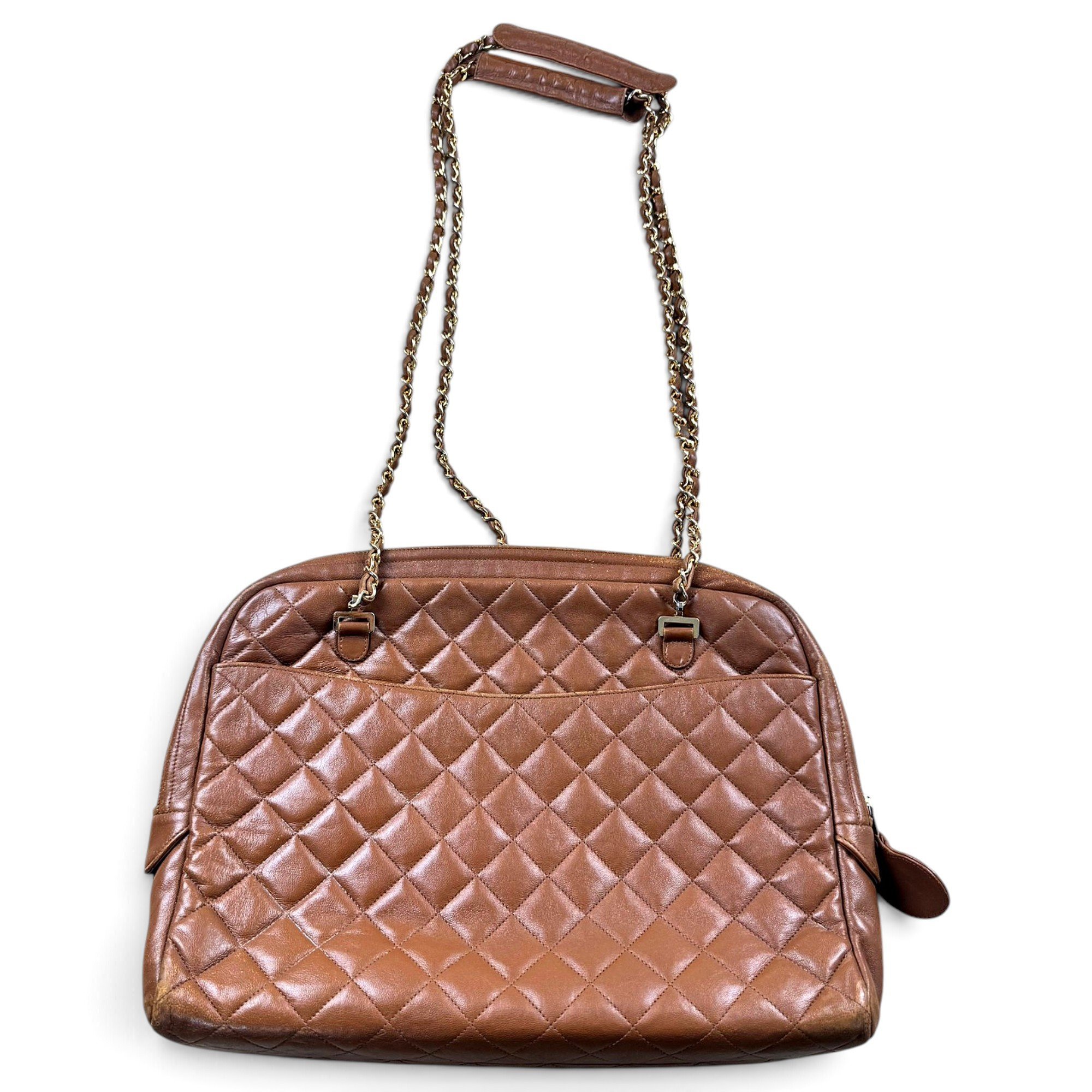 Leather crossbody bag