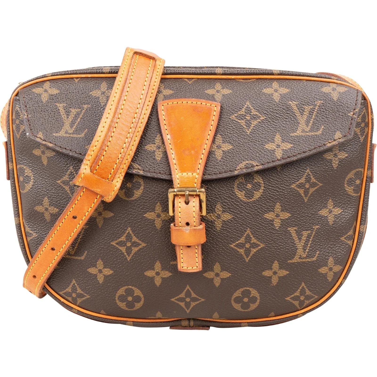 Jeune fille leather crossbody bag