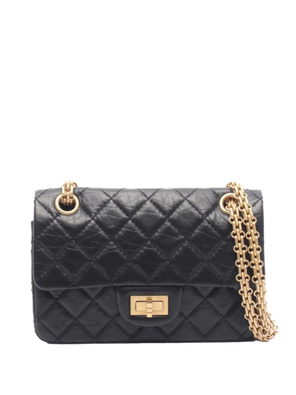 2019 Quilted Aged Calfskin Reissue 2.55 Single Flap 224 shoulder bag