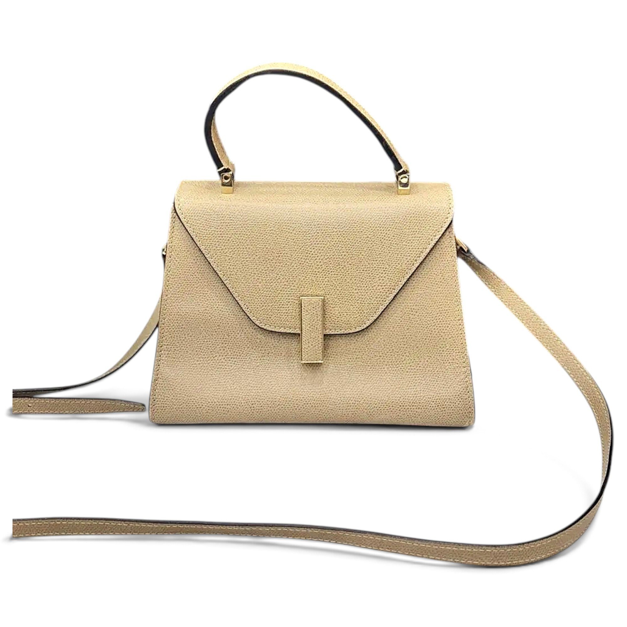 Iside leather handbag