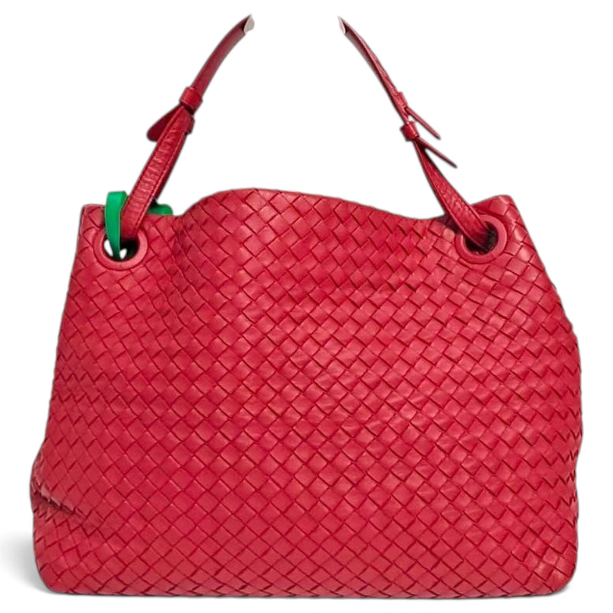 Leather tote
