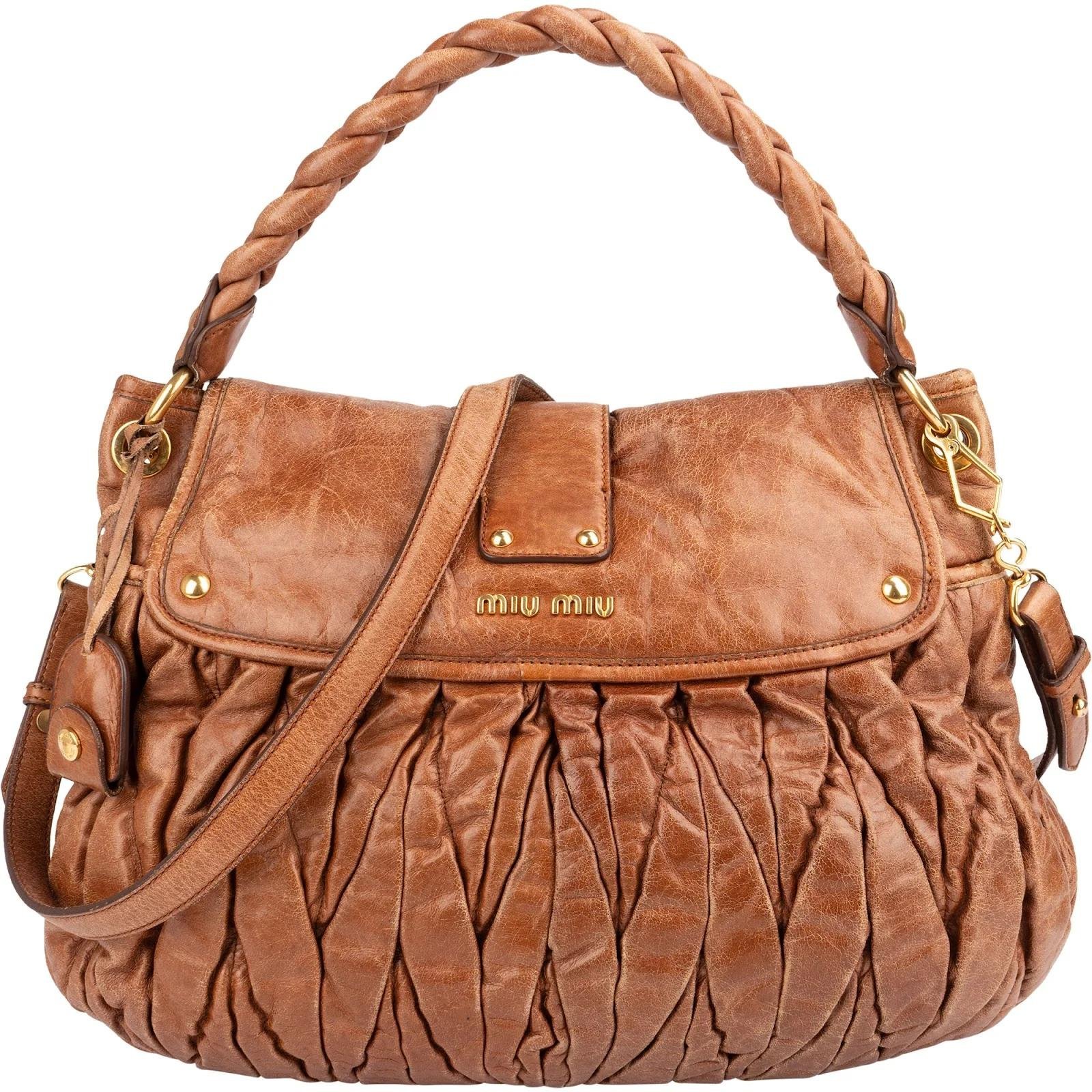 Vitello leather handbag