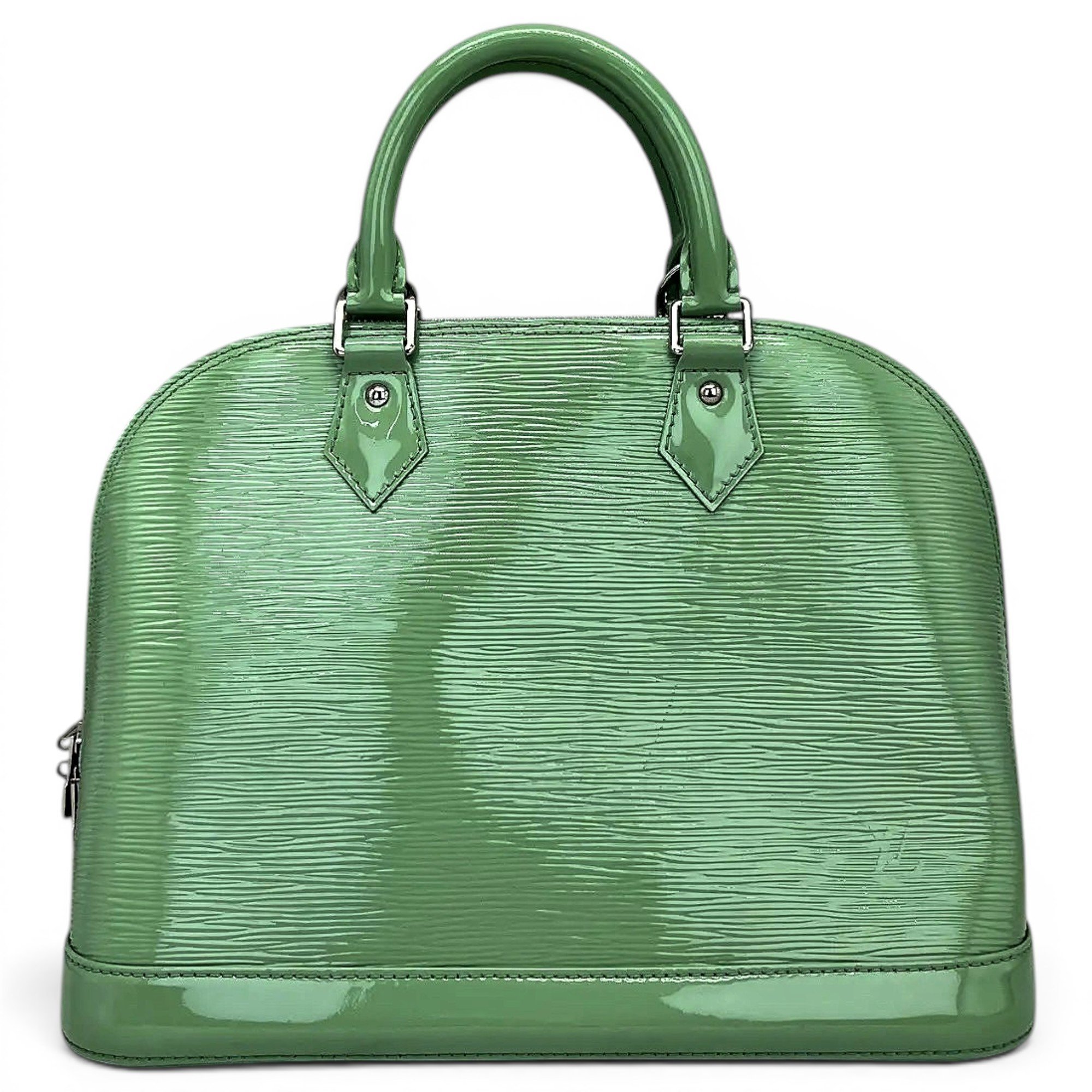 Alma patent leather handbag