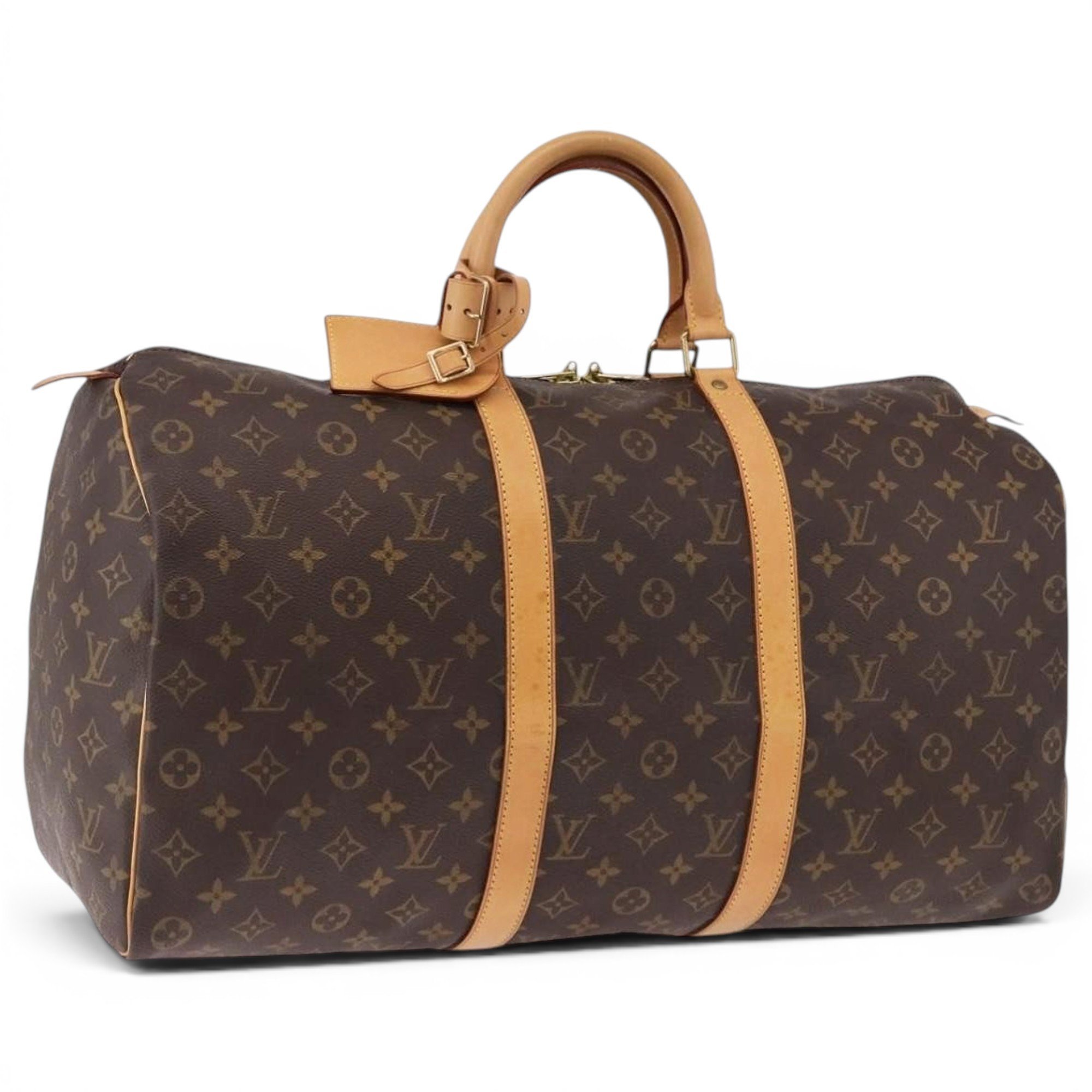 Keepall leather 24h bag