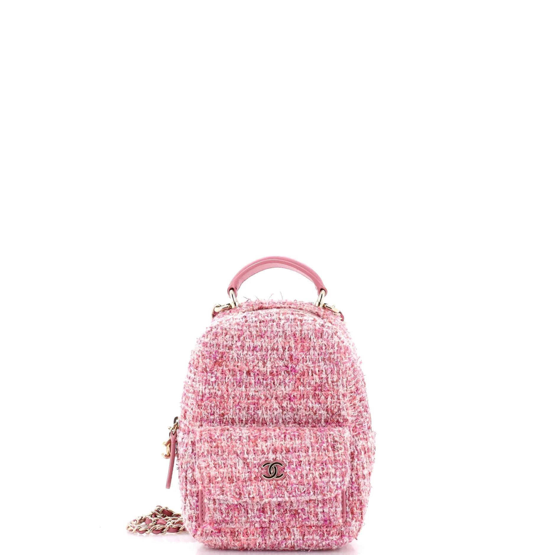 Tweed backpack
