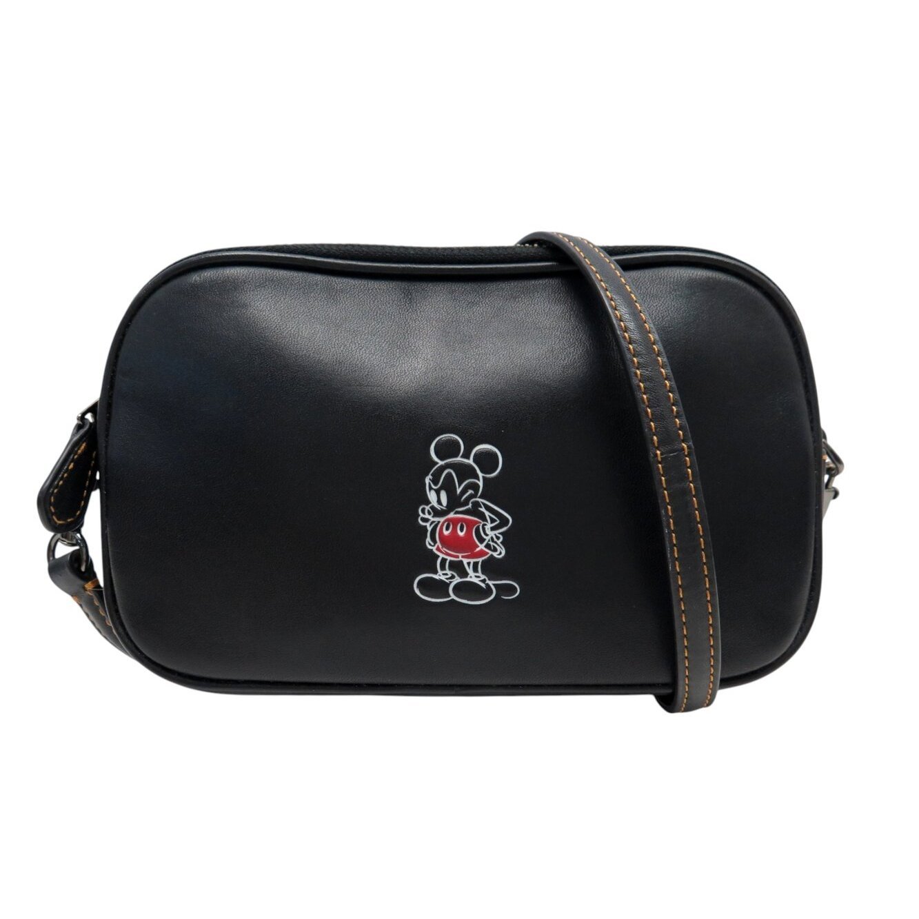 Leather crossbody bag