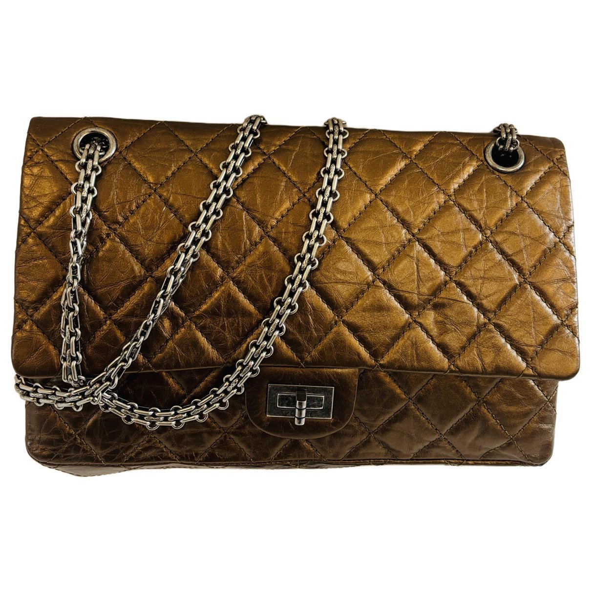 2.55 leather handbag
