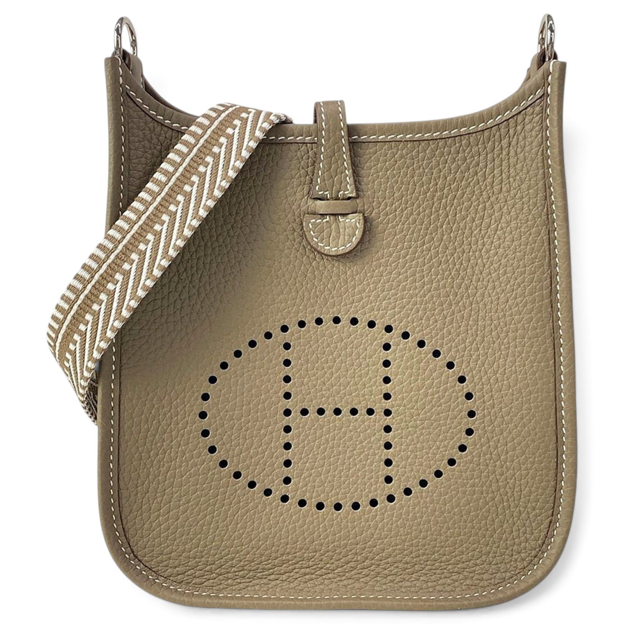 Evelyne leather handbag