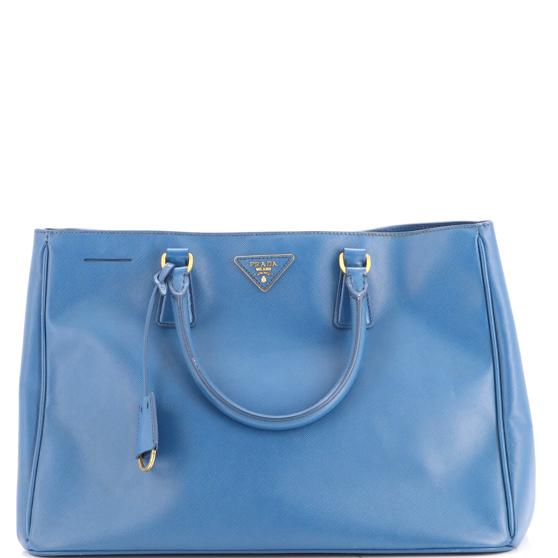 Lux Open Tote Saffiano Leather Large