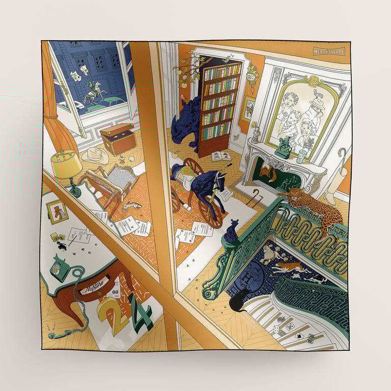 Lenço 90 Mystère Au 24