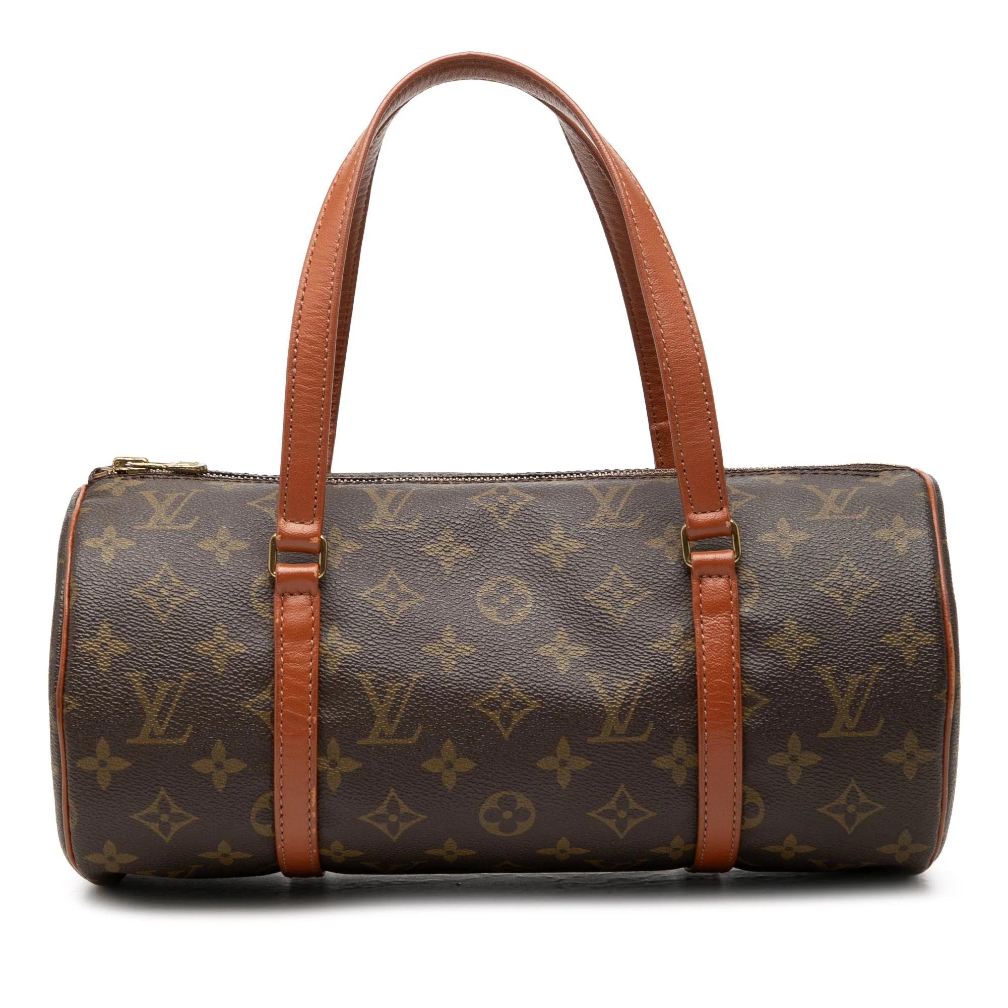 Papillon leather handbag