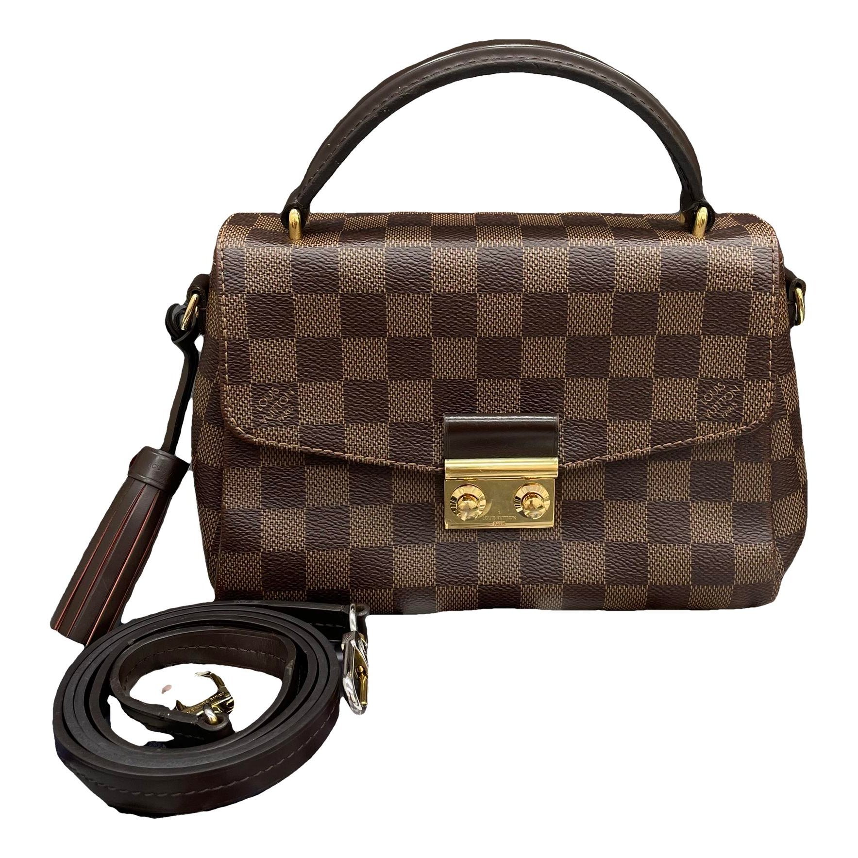 Croisette leather handbag