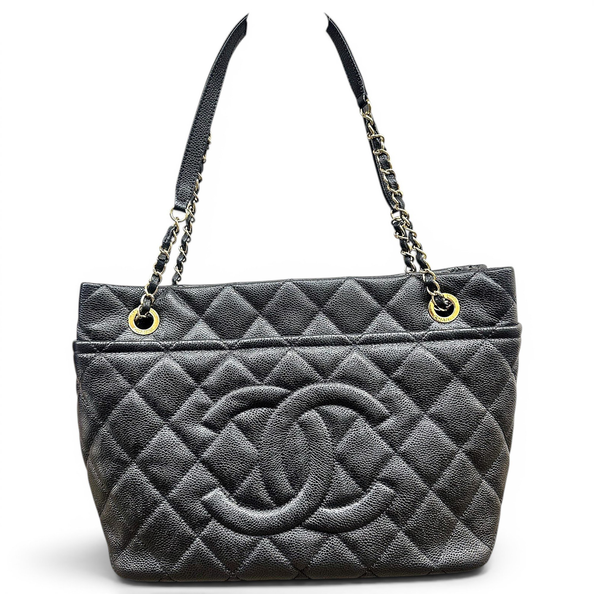 Grand shopping leather tote