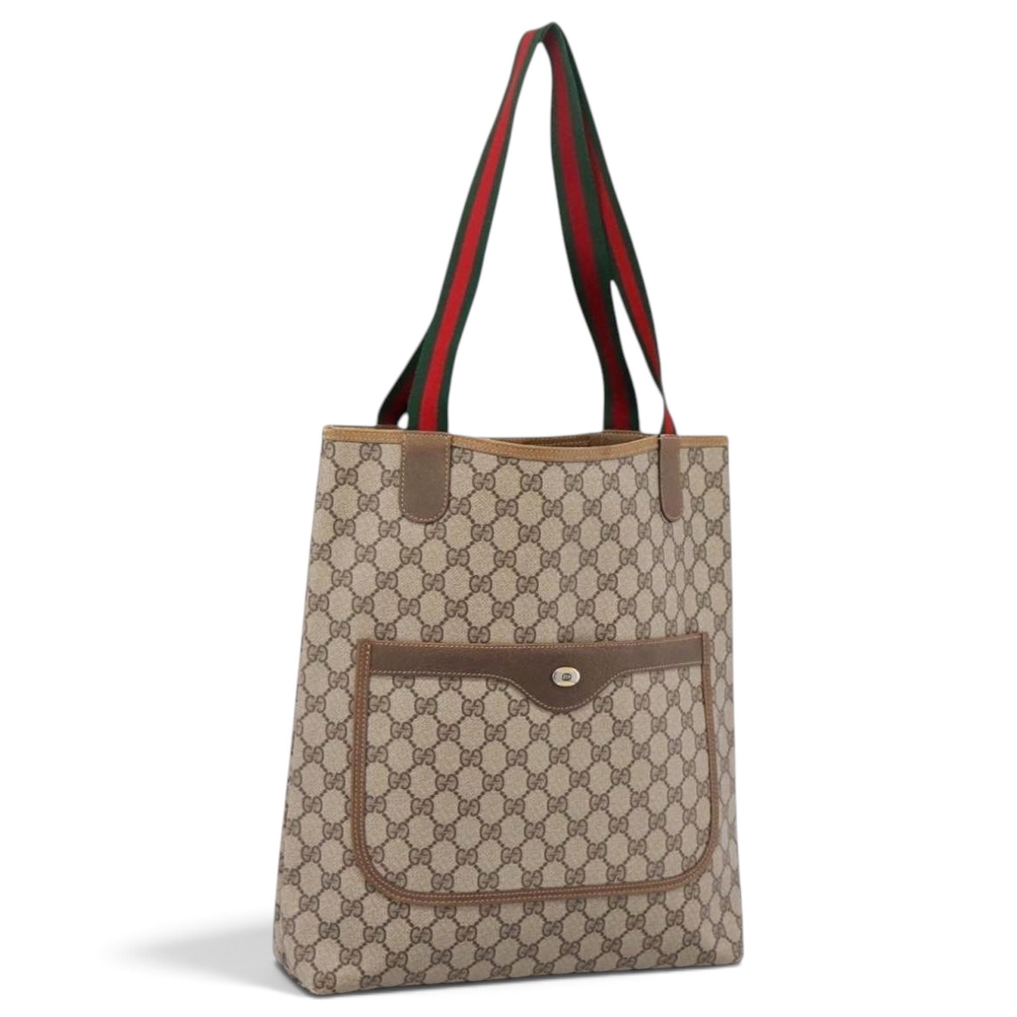 Leather tote