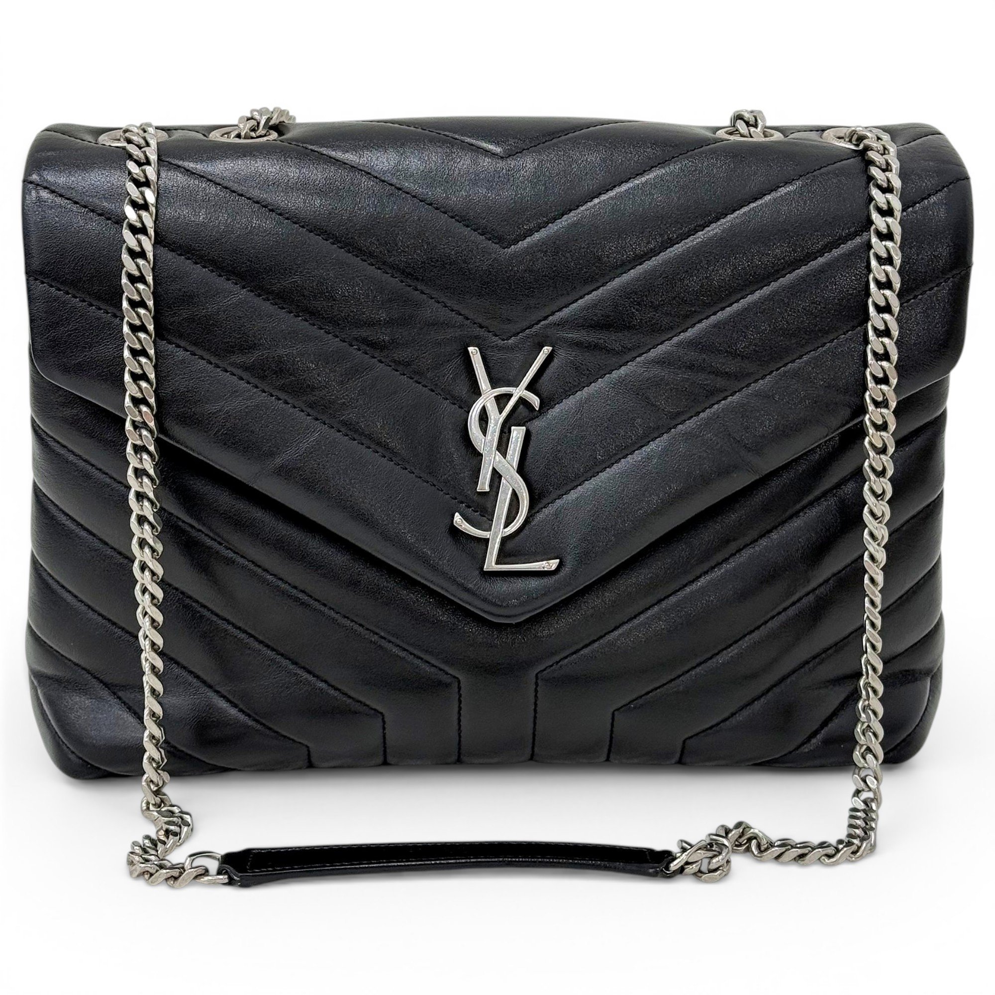 Loulou leather handbag
