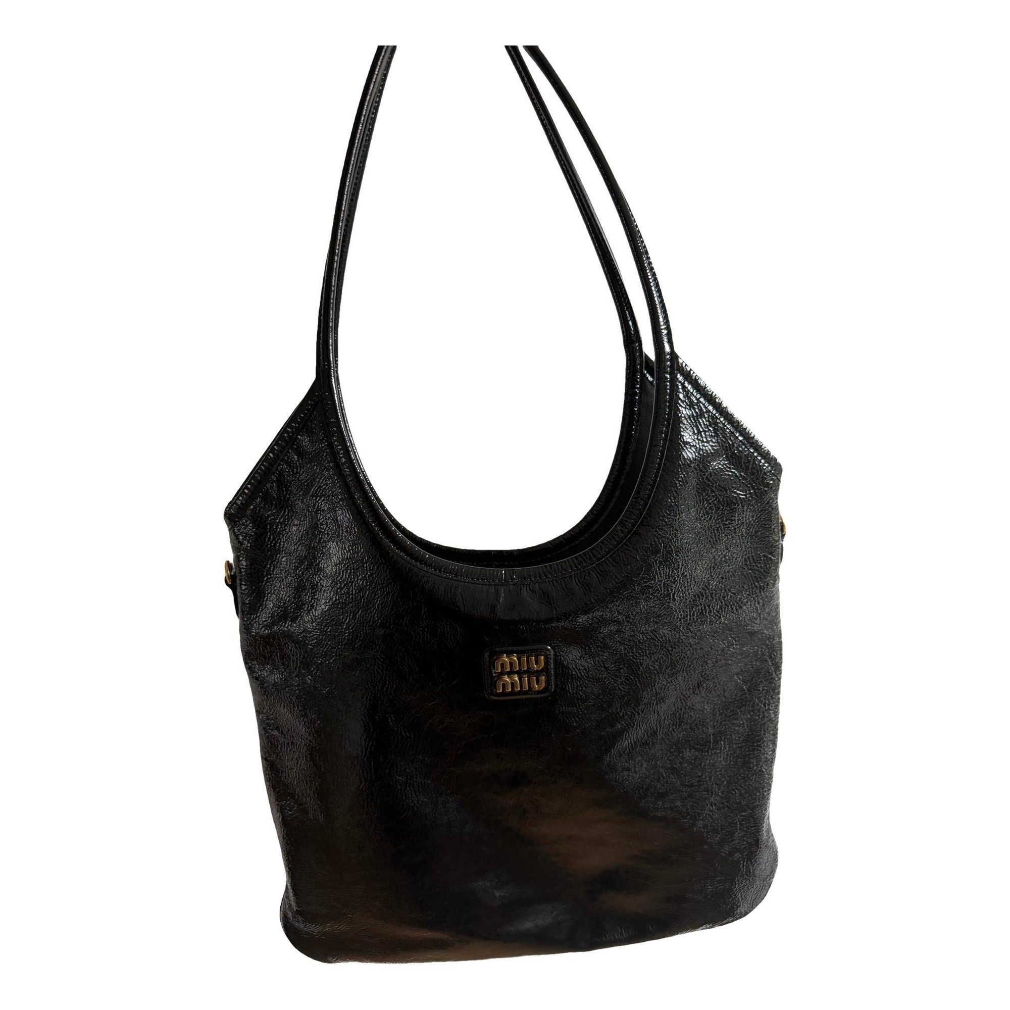 Ivy patent leather handbag