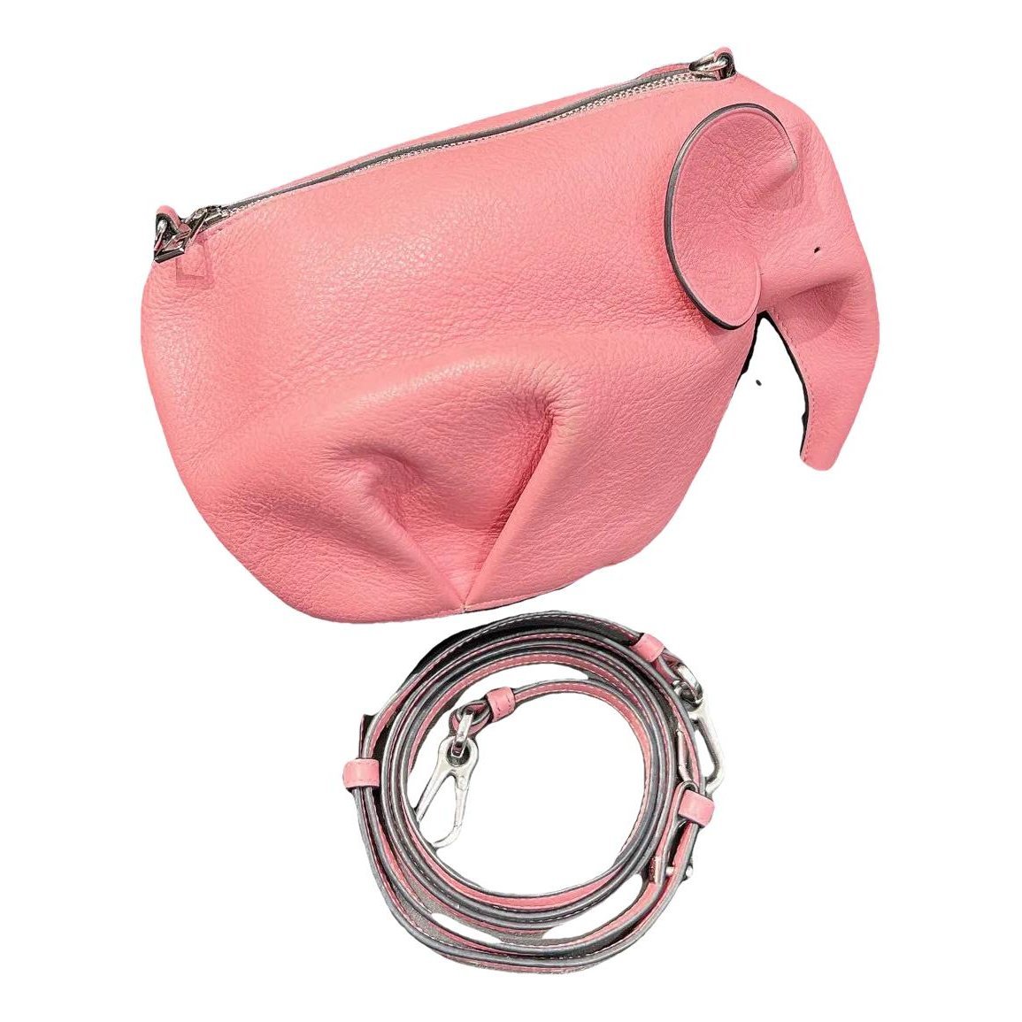 Animals leather crossbody bag