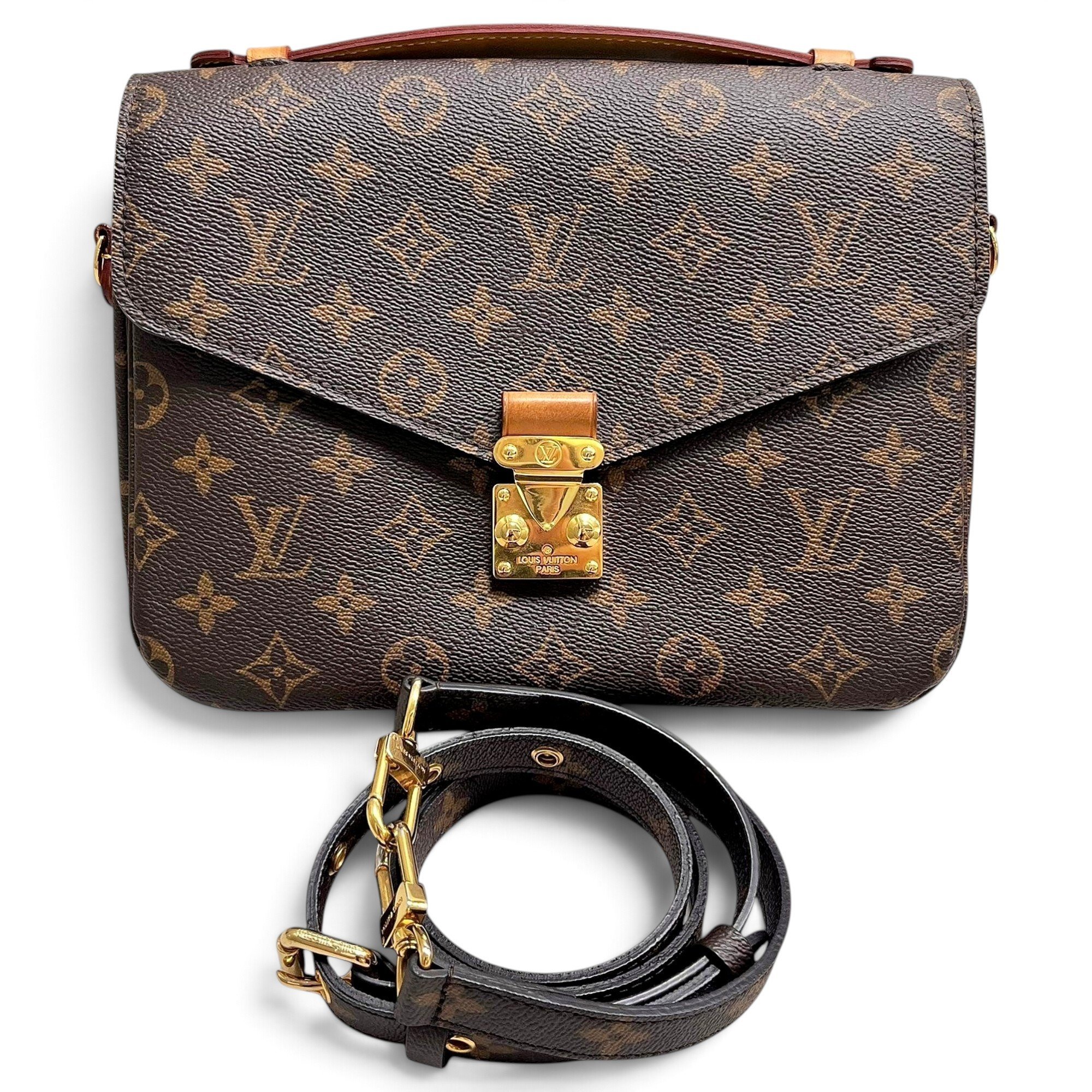Metis leather handbag