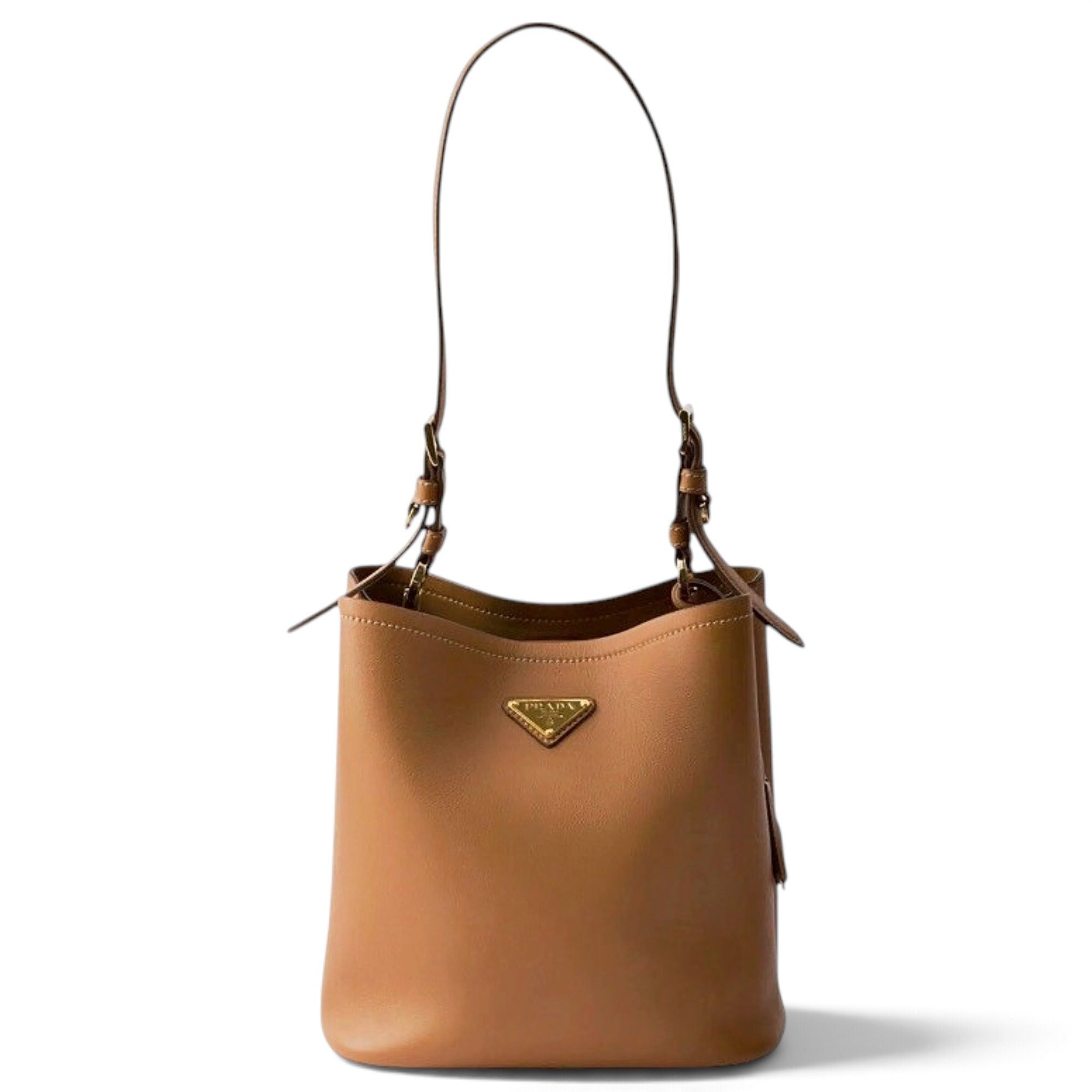 Panier leather handbag