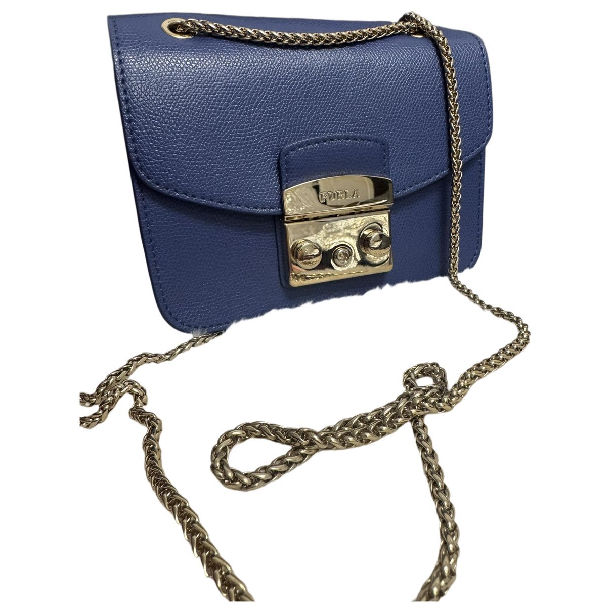 Metropolis leather mini bag