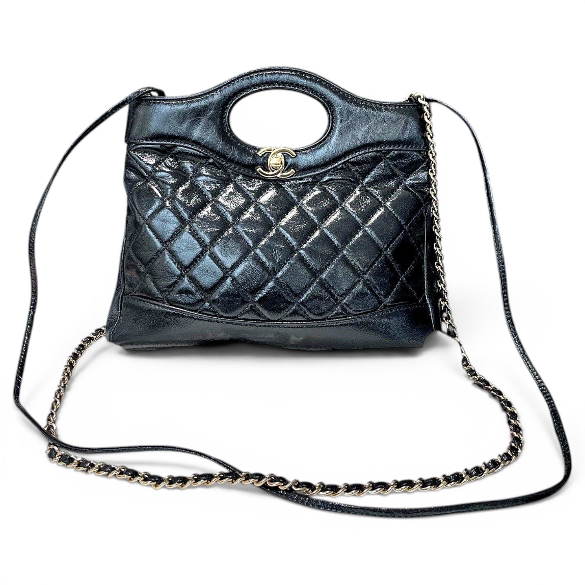 Leather handbag