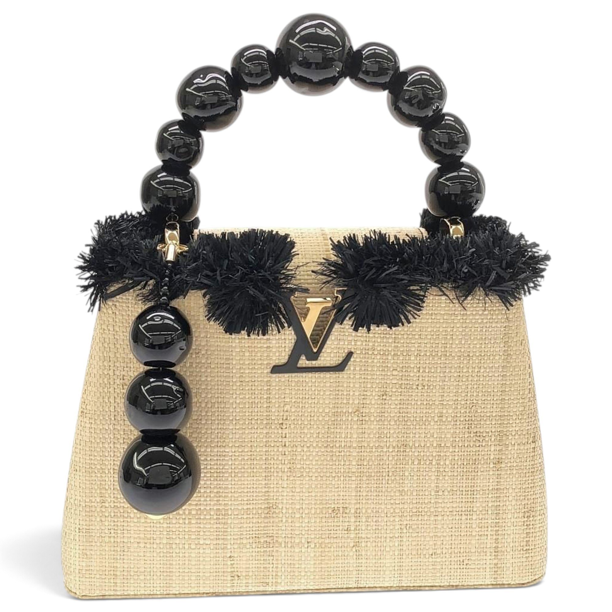 Capucines cloth handbag