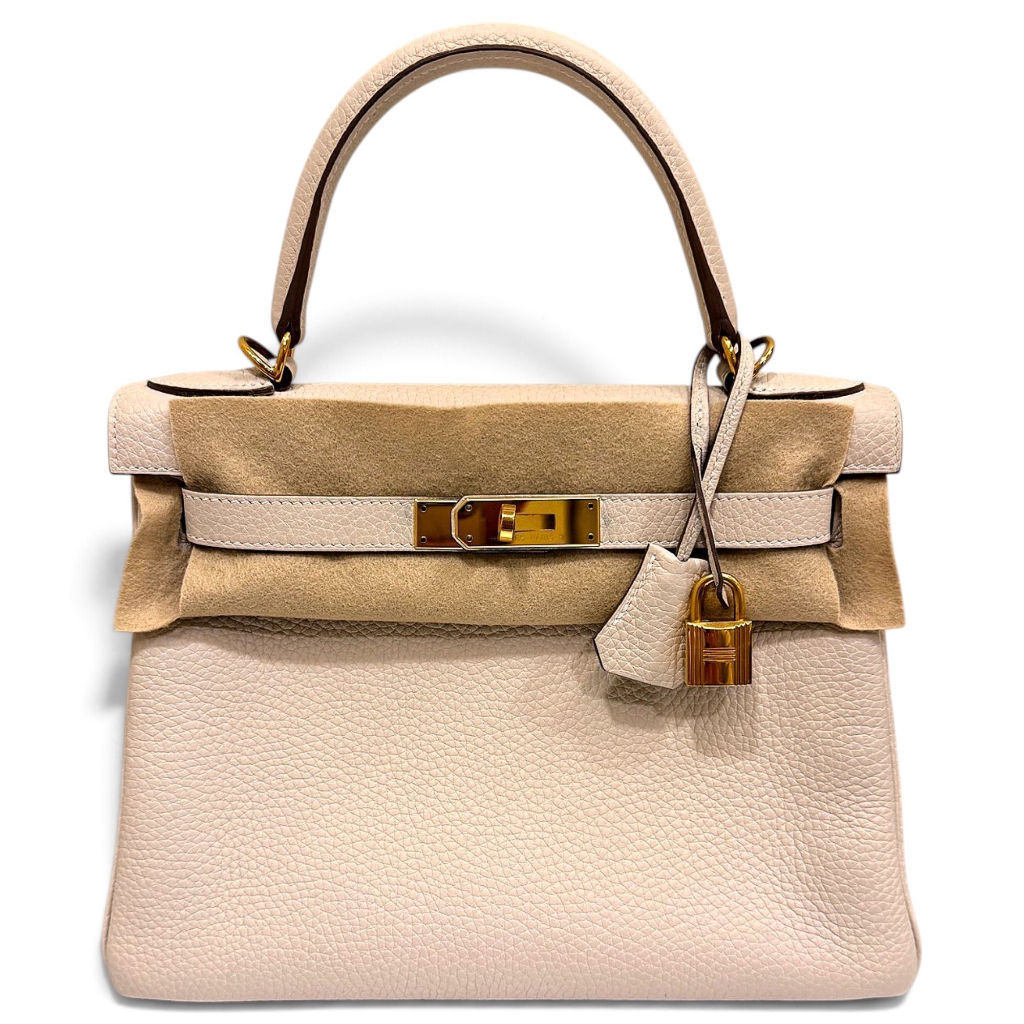 Kelly 28 leather handbag