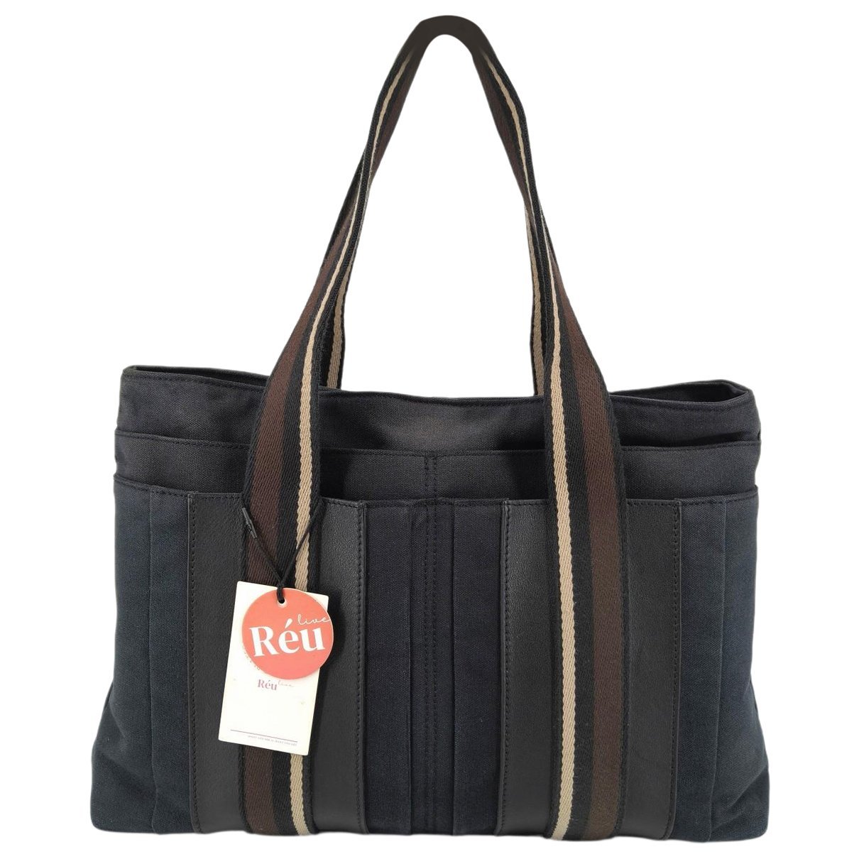 Troca leather tote